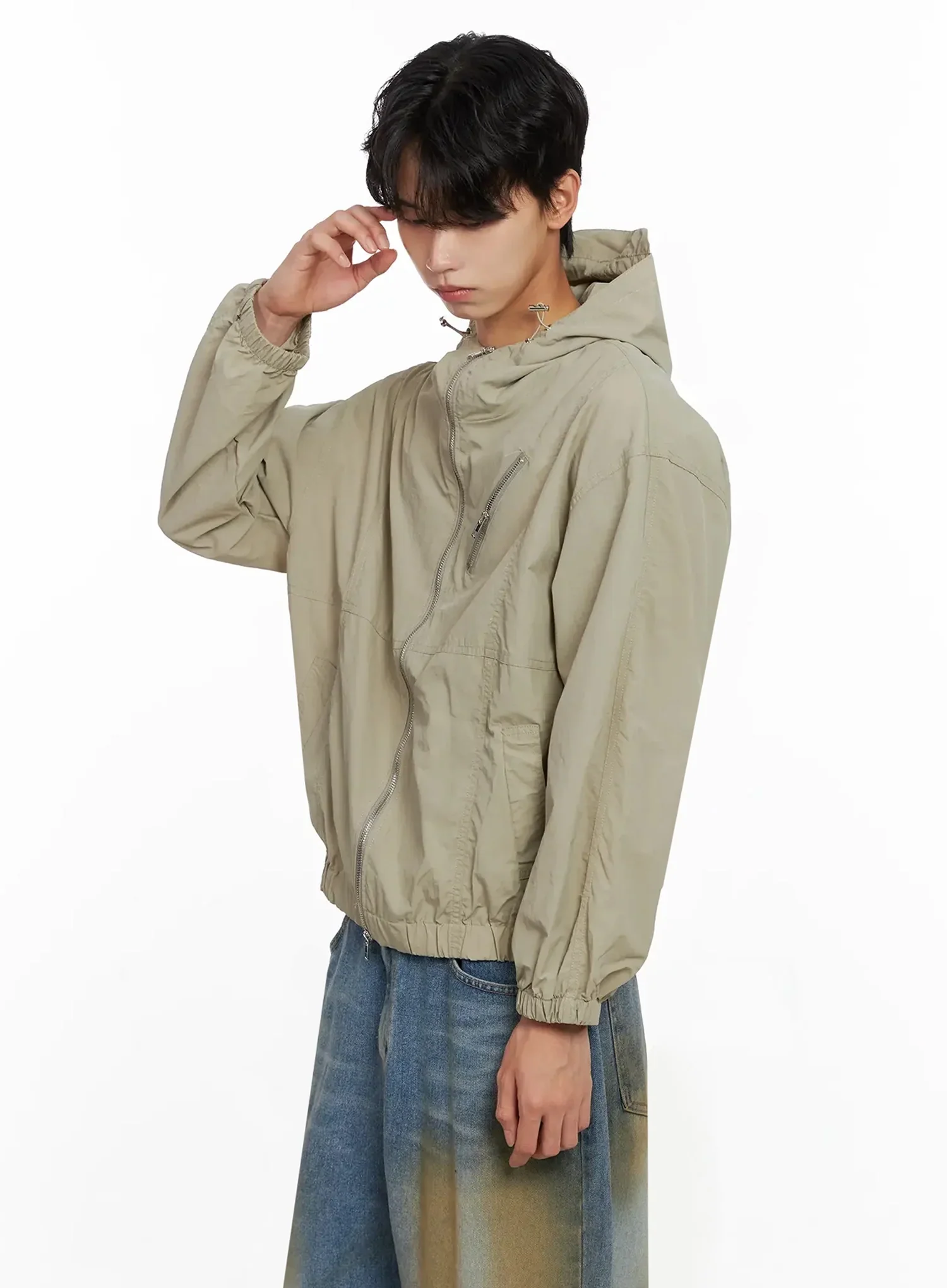 Men's Lightweight Windbreaker IO516 - Image 5