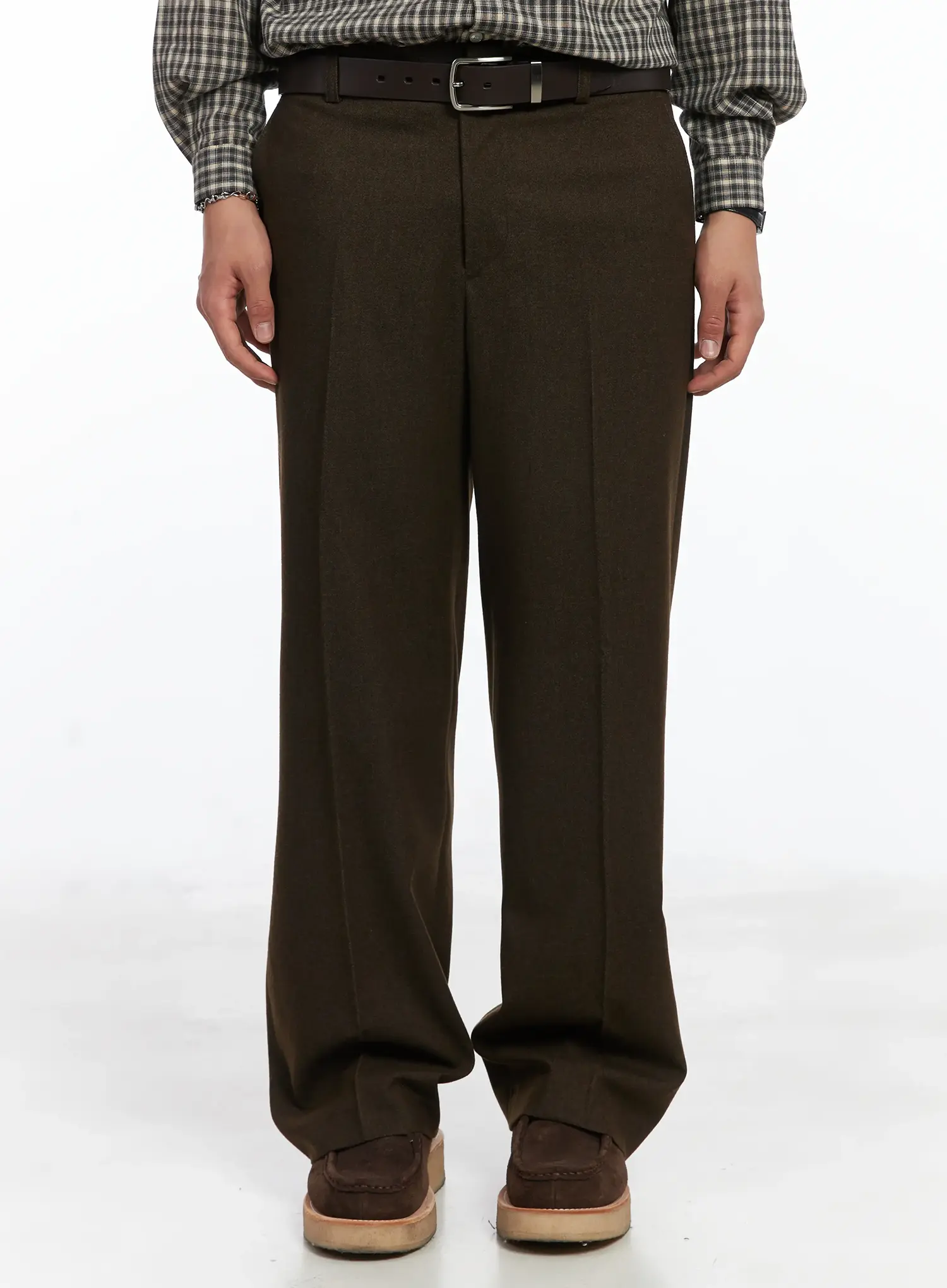 Men's Loose Fit Slacks IJ512