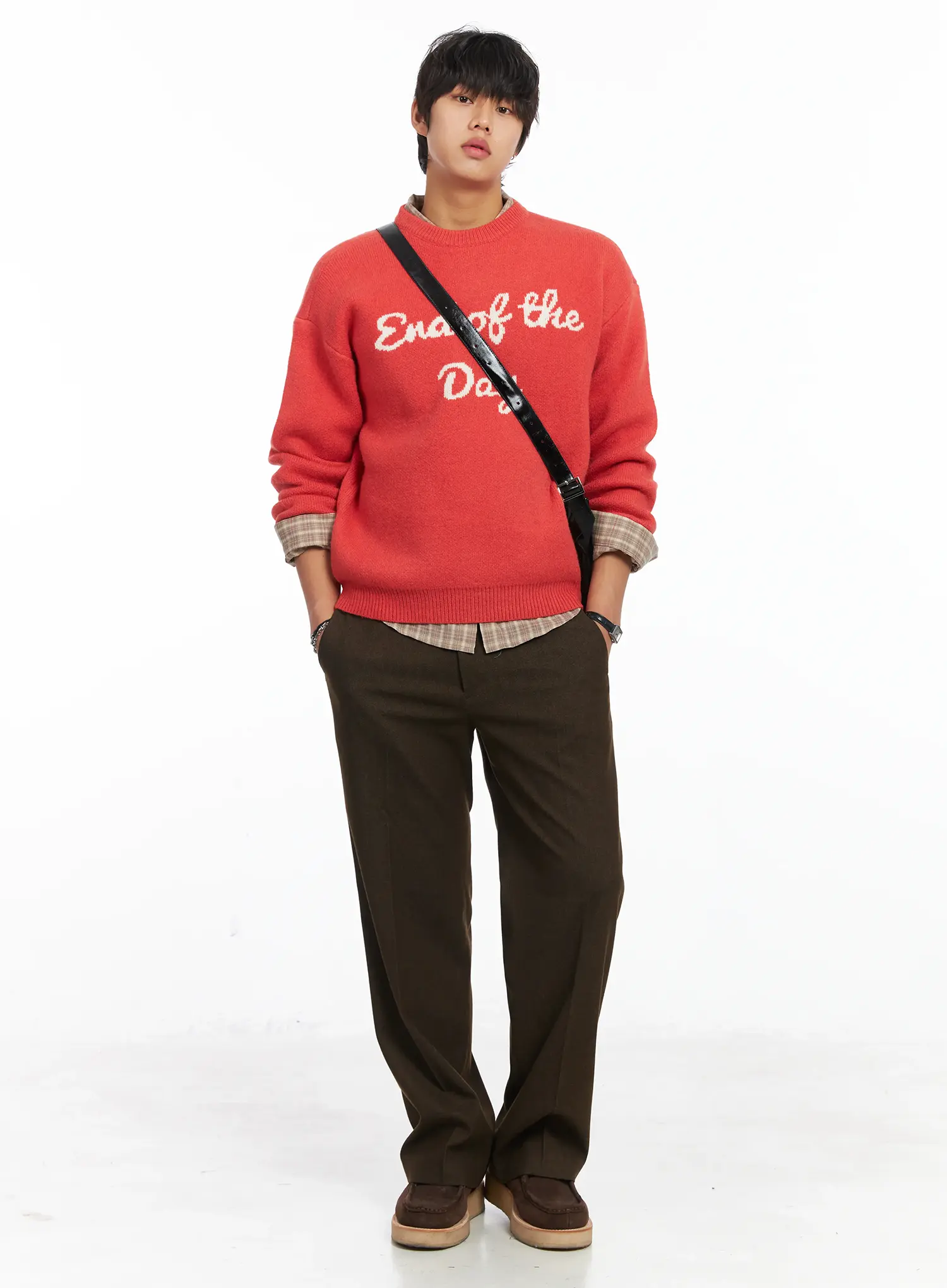 Men's Loose Fit Slacks IJ512 - Image 11