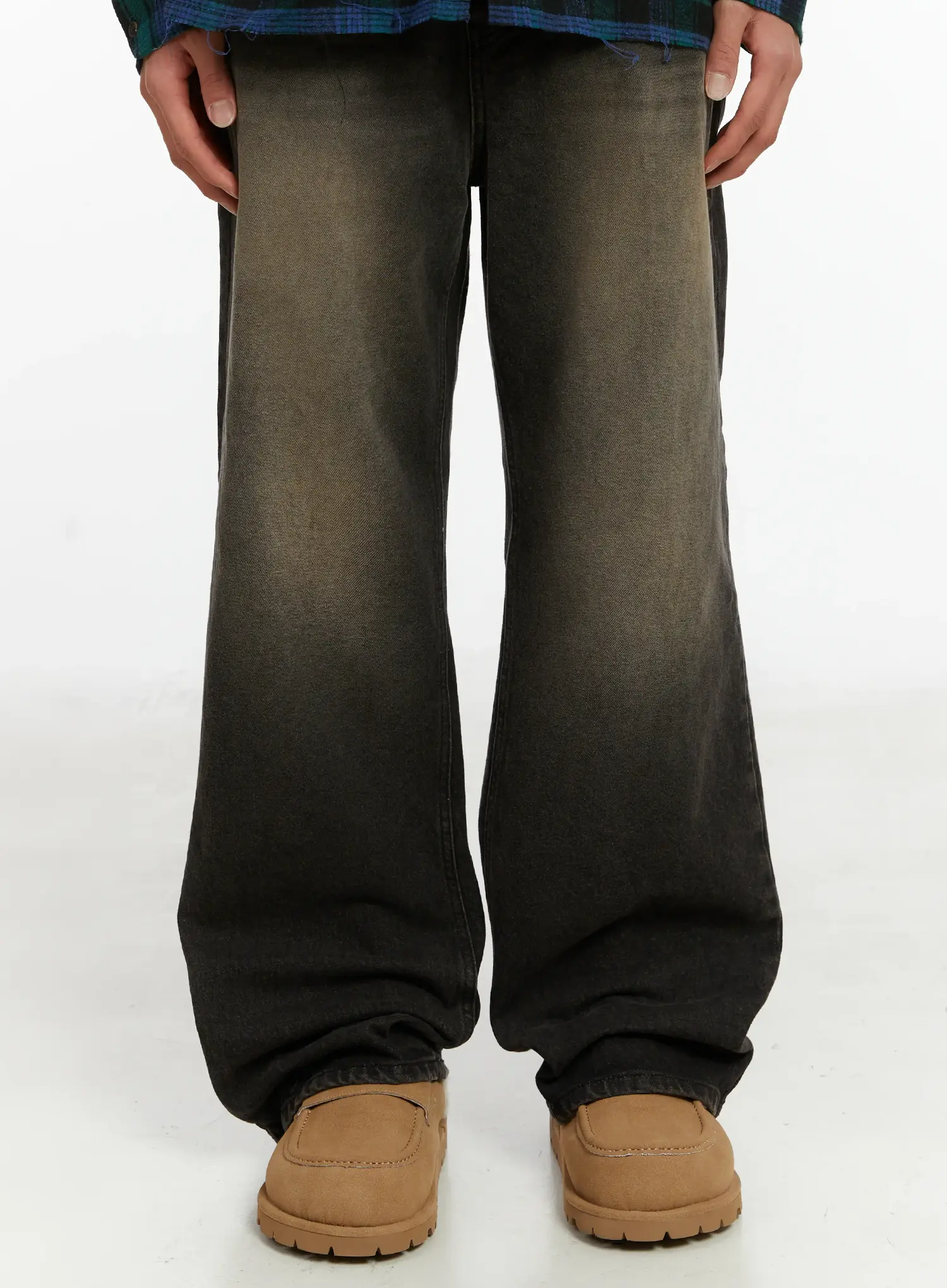 Men's Loose Fit Wide Jeans ID523