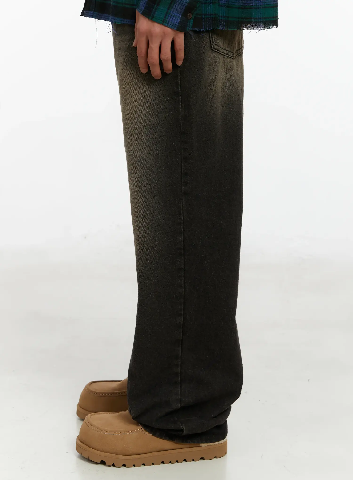 Men's Loose Fit Wide Jeans ID523 - Image 5