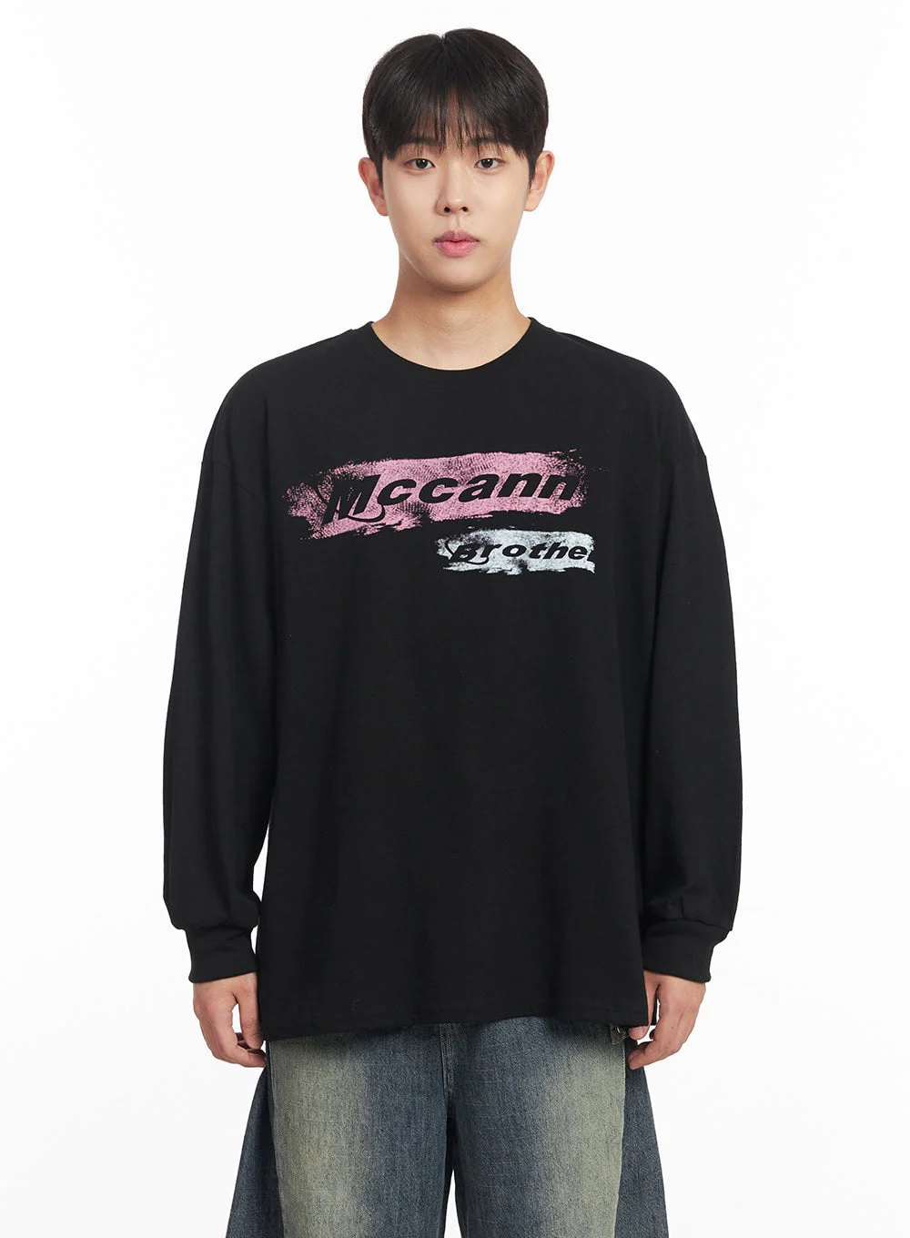 Men's Mccann Graphic Long-Sleeve T-Shirt IA525 - Image 12