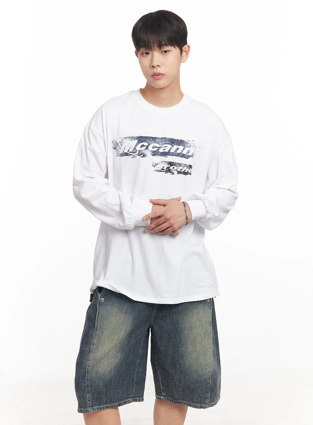 Men's Mccann Graphic Long-Sleeve T-Shirt IA525 - Image 3