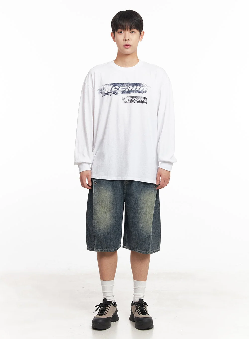 Men's Mccann Graphic Long-Sleeve T-Shirt IA525 - Image 6