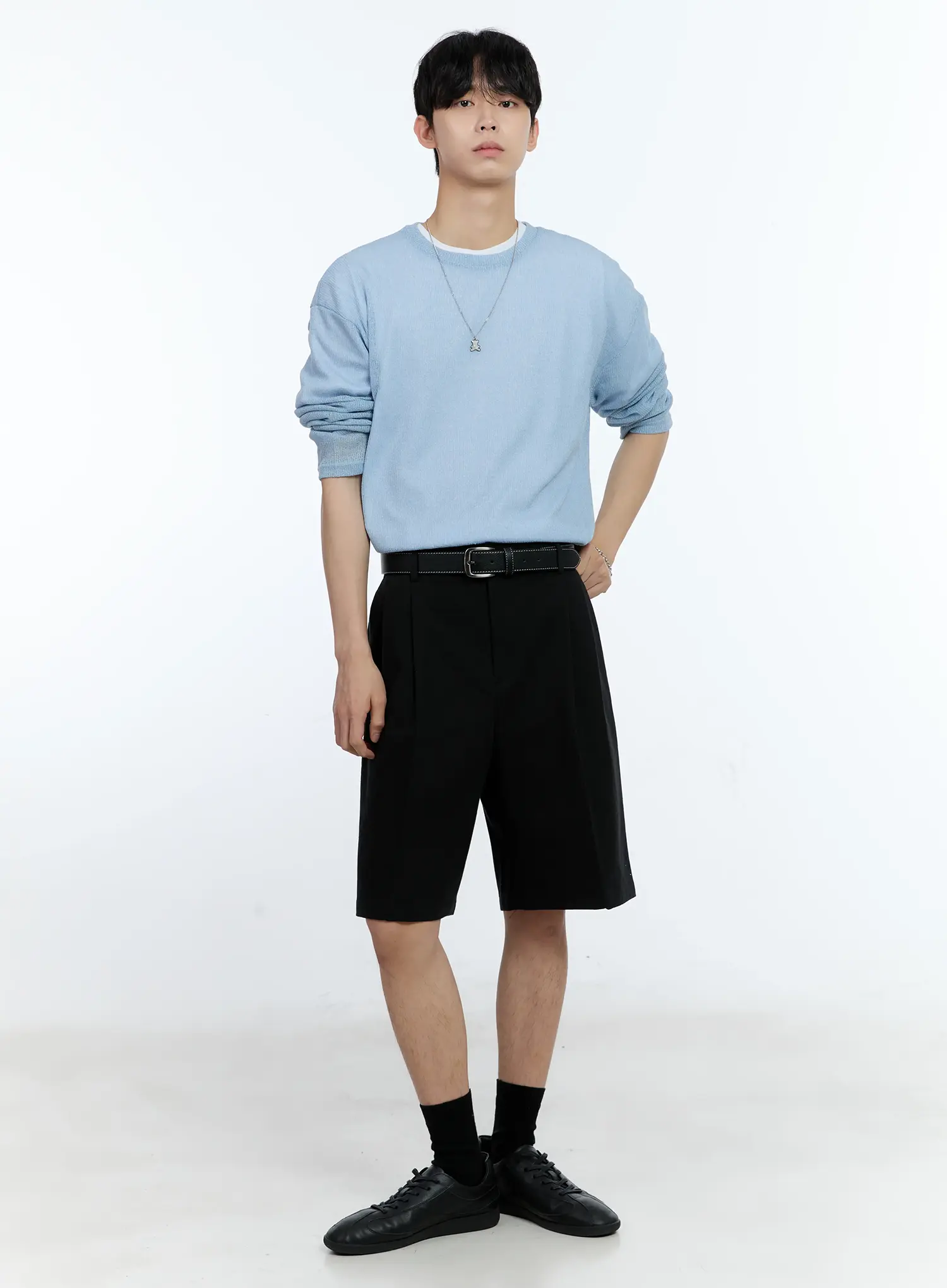 Men's Mesh Long-Sleeve Top IG501 - Image 10