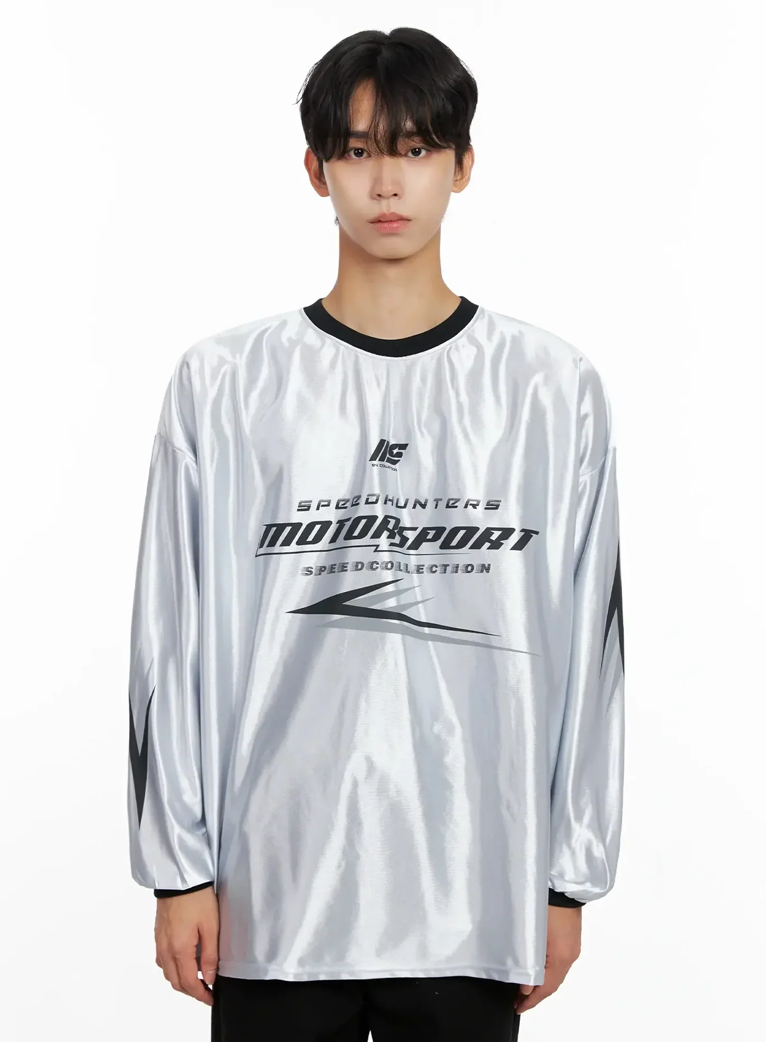 Men's Metallic Sporty Long Sleeve IO516 - Image 15