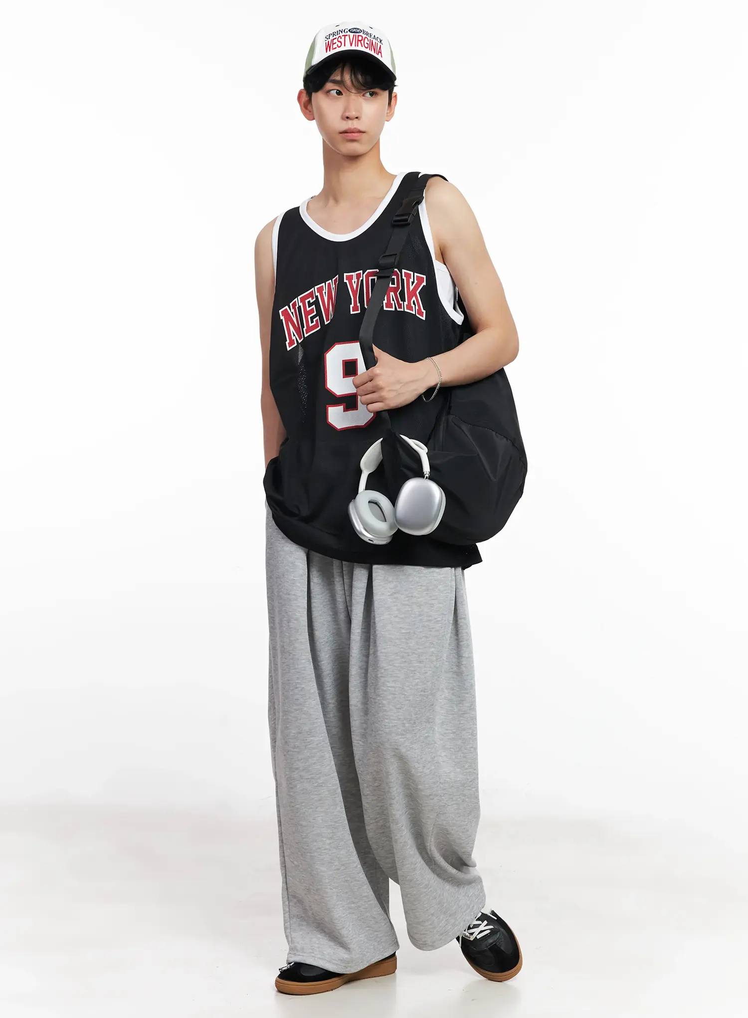 Men's "New York" Mesh Jersey Tank IL504 - Image 14