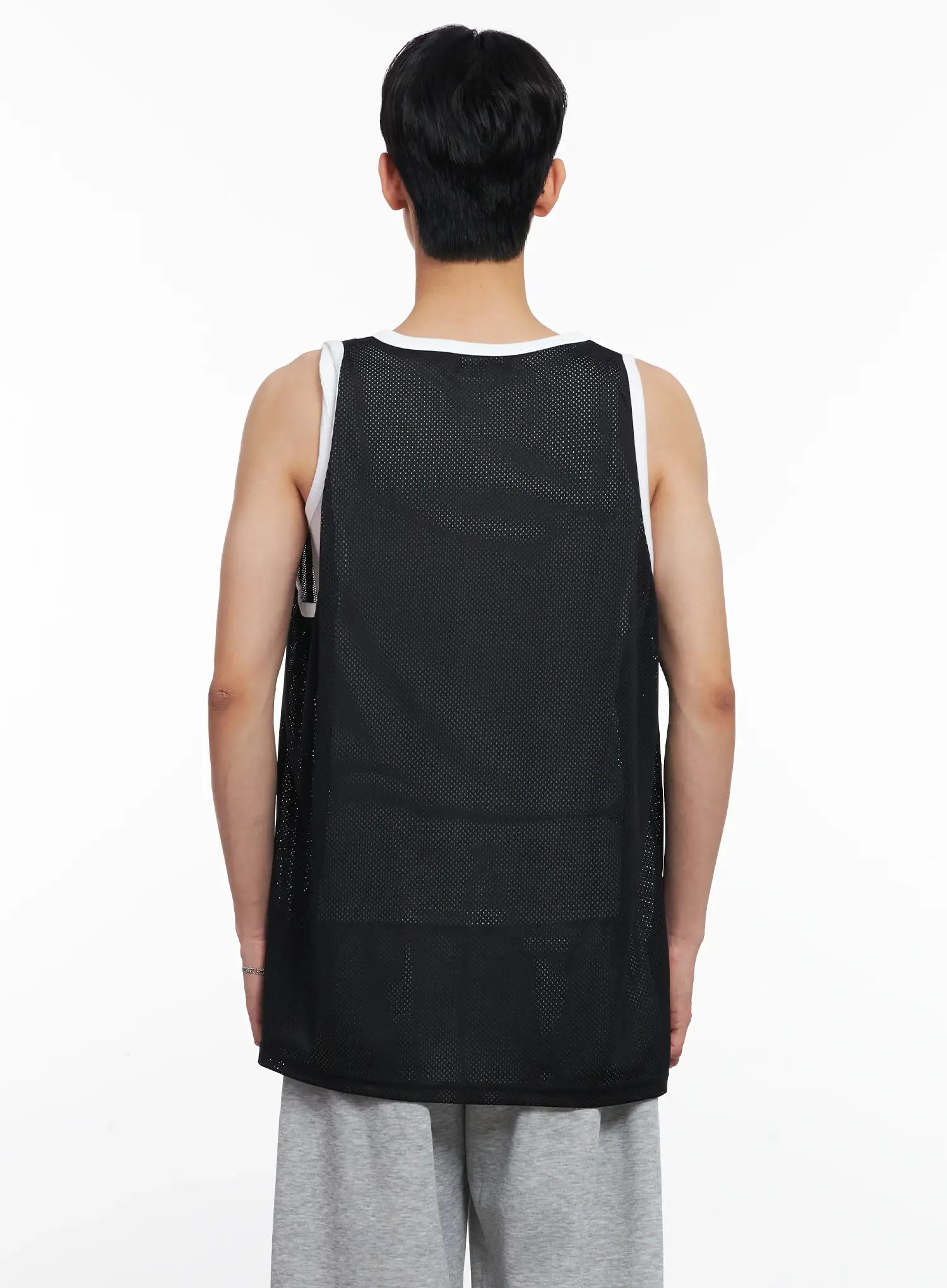 Men's "New York" Mesh Jersey Tank IL504 - Image 6