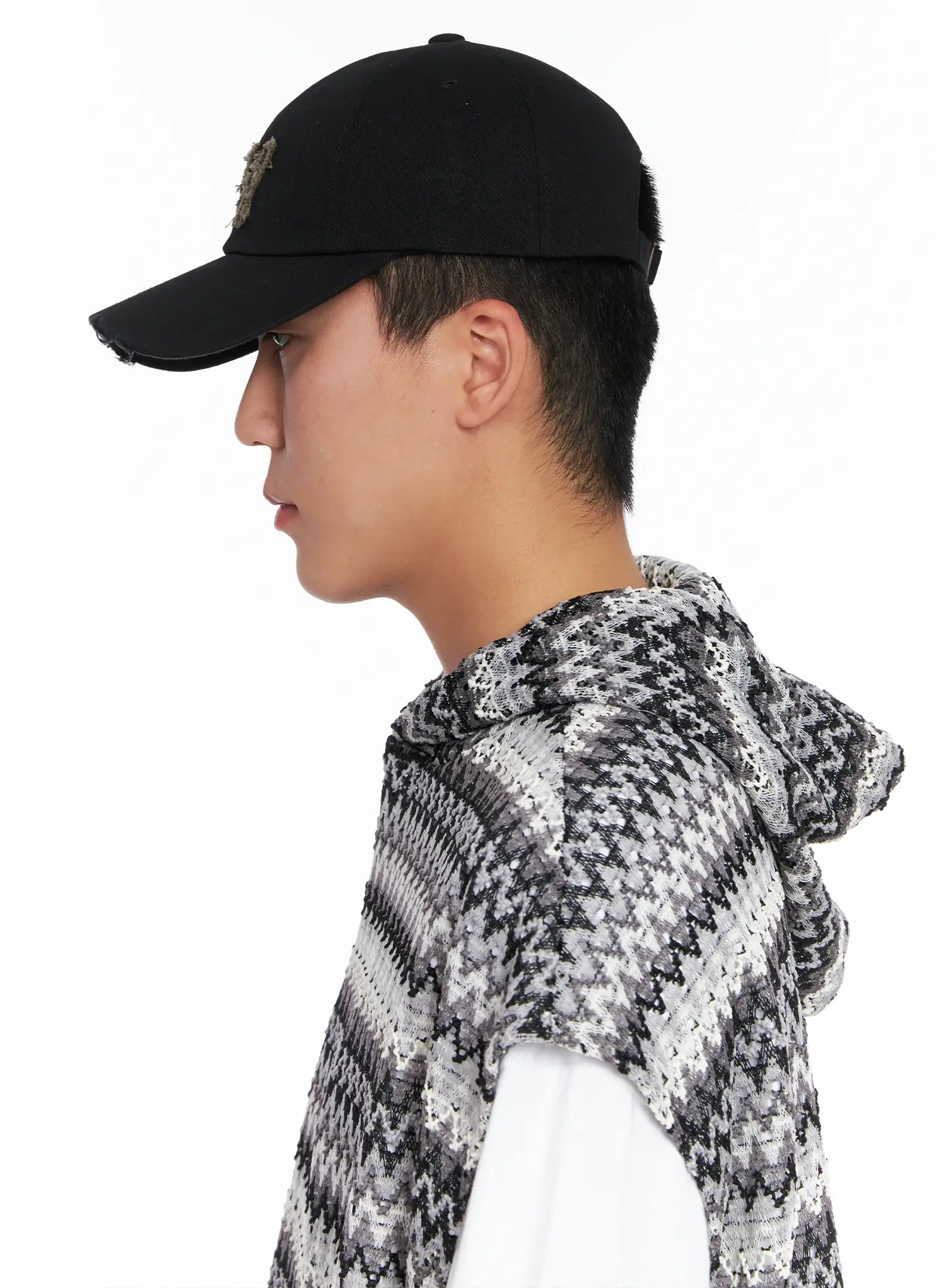 Men's NY Distressed Cap IG529 - Image 6
