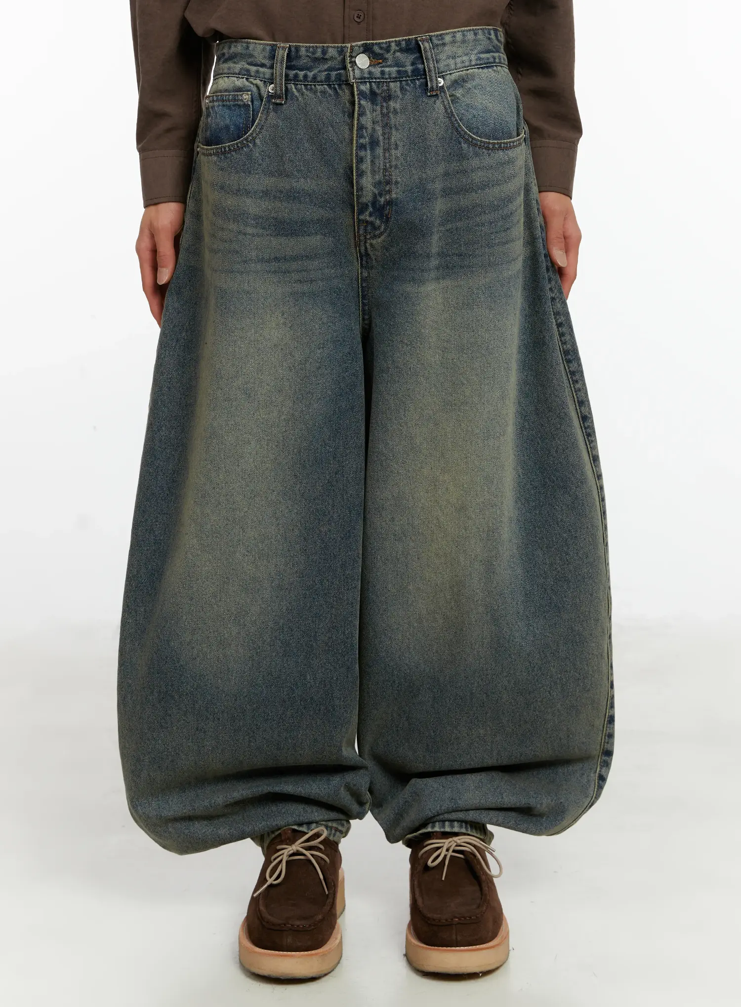 Men's Oversized Balloon Jeans ID524