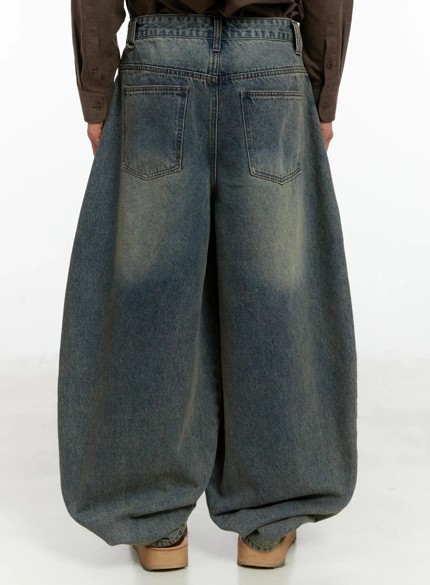 Men's Oversized Balloon Jeans ID524 - Image 6