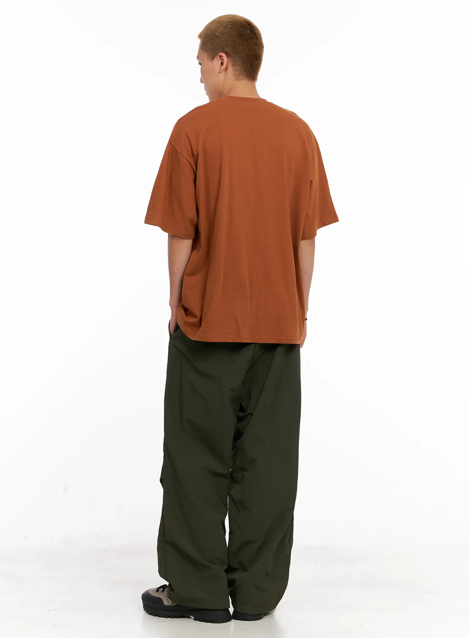 Men's Parachute Streetwear Pants IL518 - Image 11