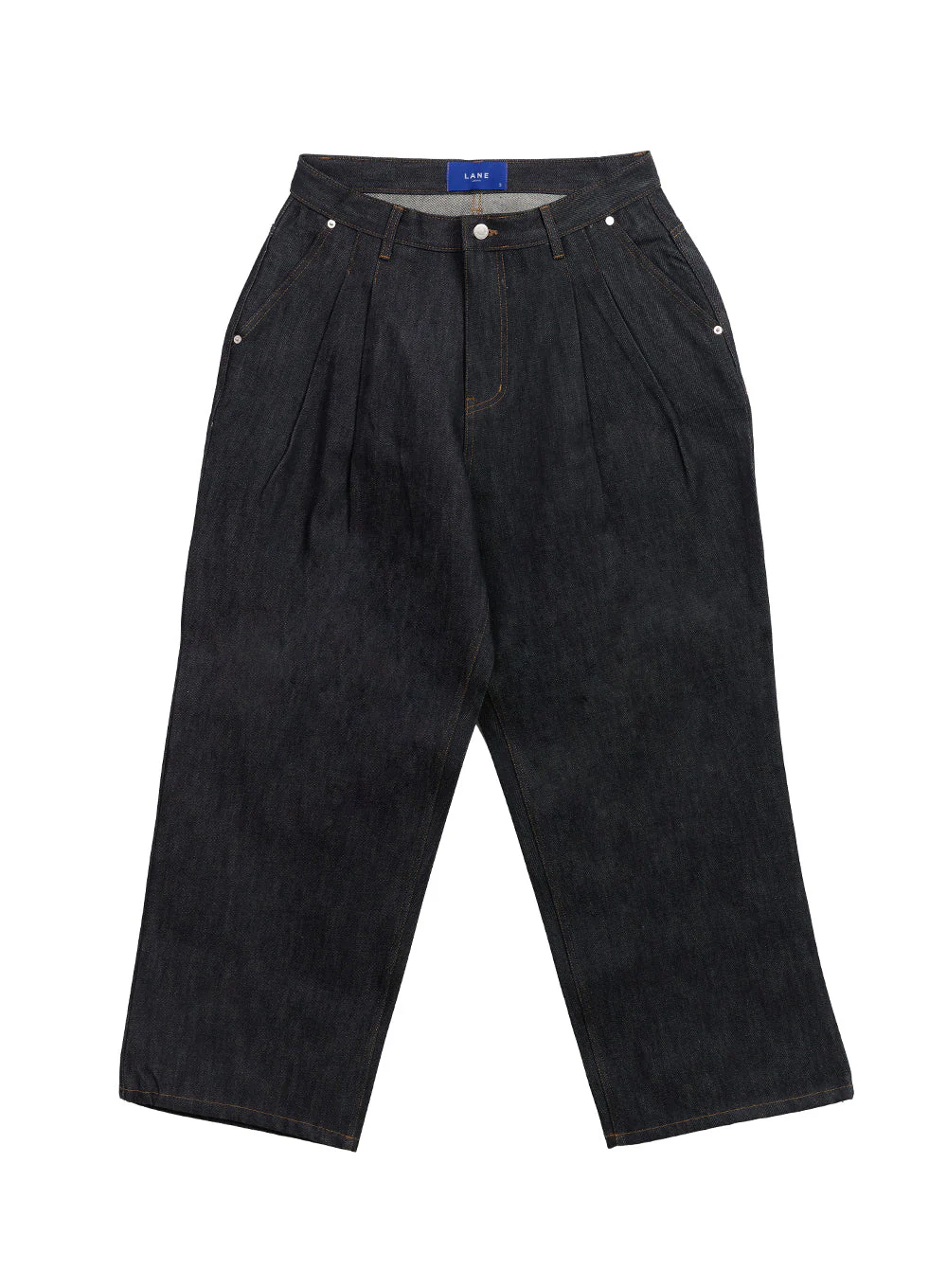 Men's Pintuck Baggy Jeans IM525 - Image 10
