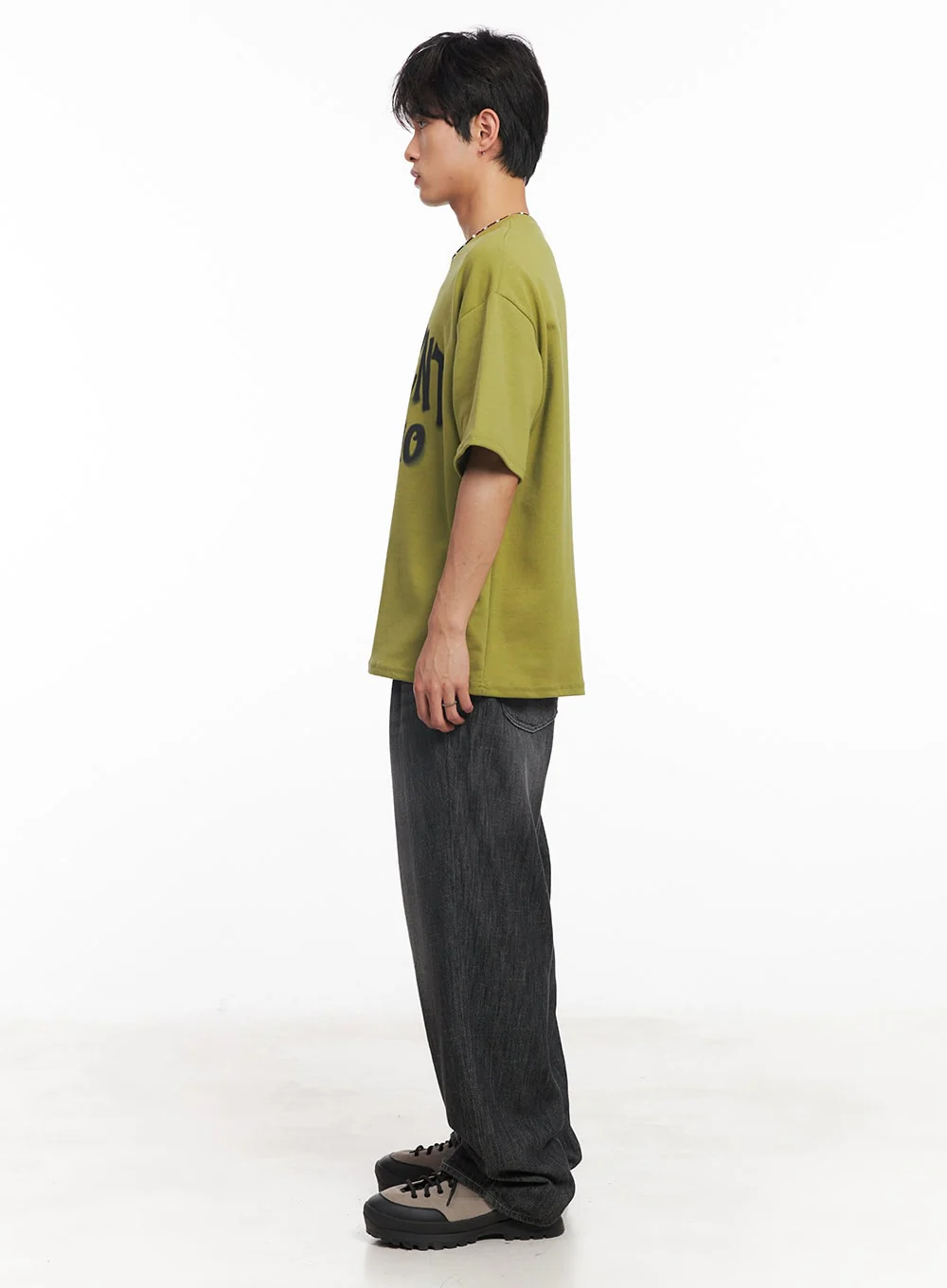Men's Pintuck Linen Comfort Jeans IY508 - Image 8