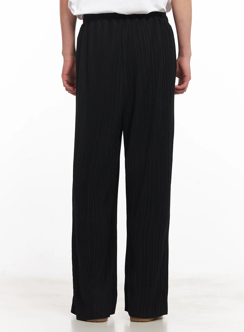 Men's Pintuck Straight-Fit Pants IY506 - Image 6
