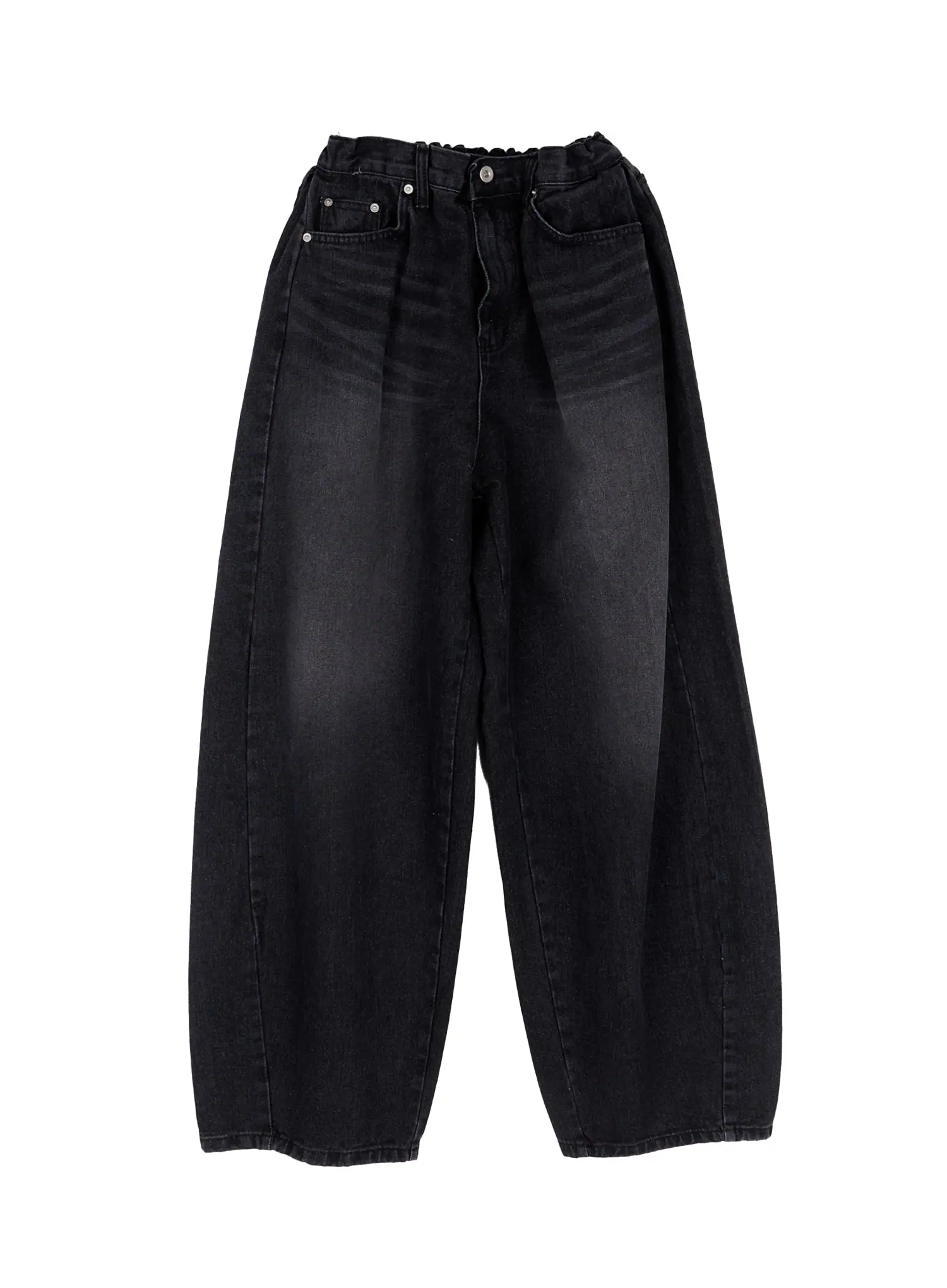 Men's Pintuck Wide Leg Jeans ID511 - Image 11
