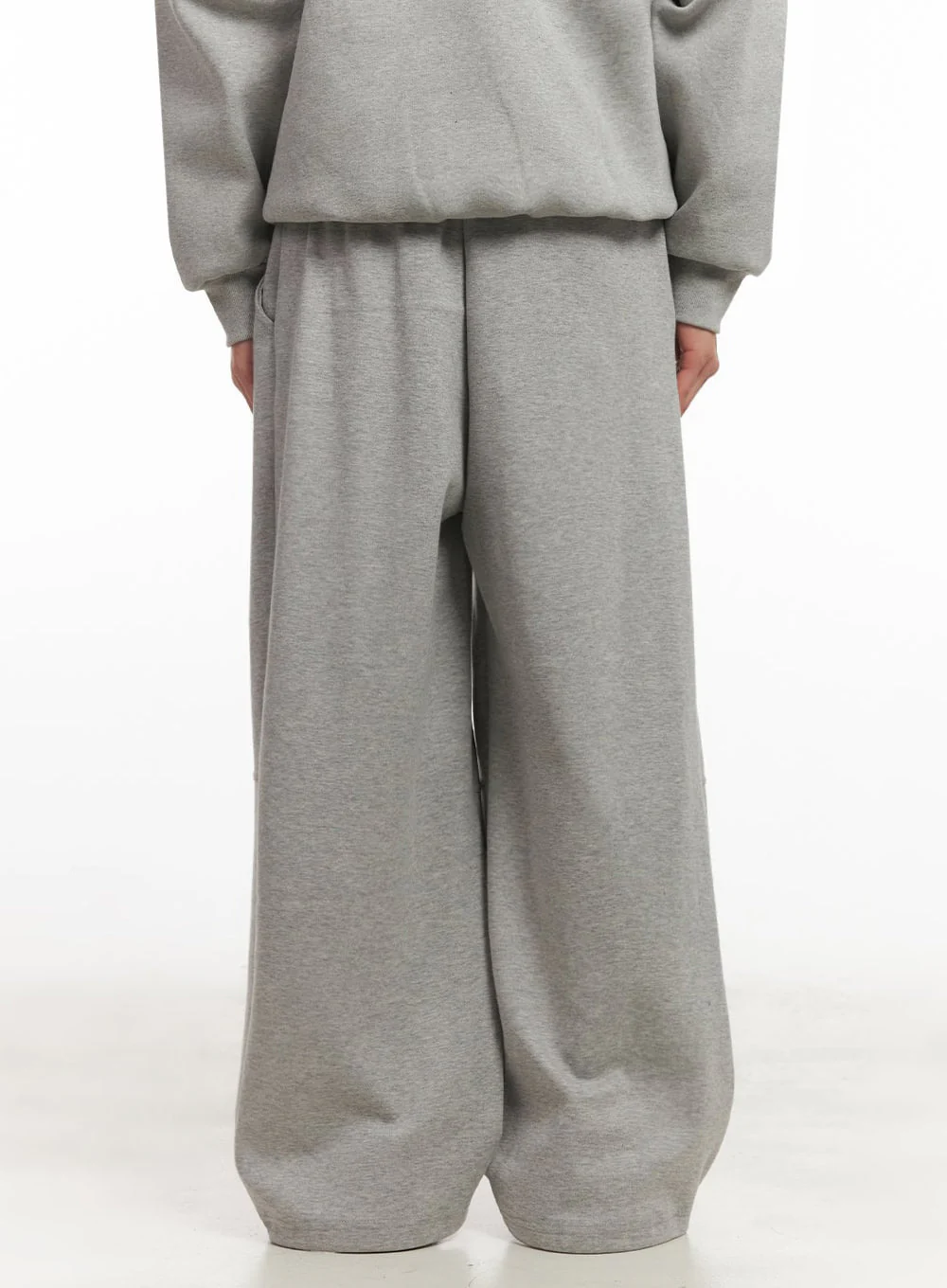 Men's Pintuck Wide-Leg Sweatpants IA510 - Image 10