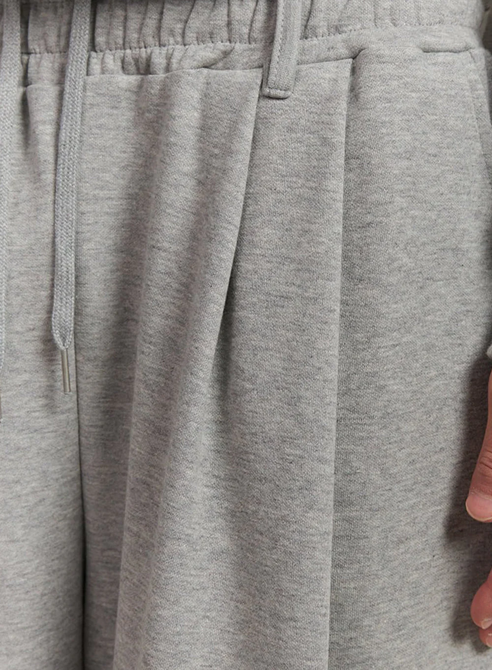 Men's Pintuck Wide-Leg Sweatpants IA510 - Image 4