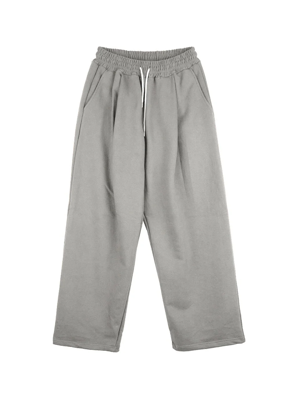 Men's Pintuck Wide-Leg Sweatpants IN426 - Image 9