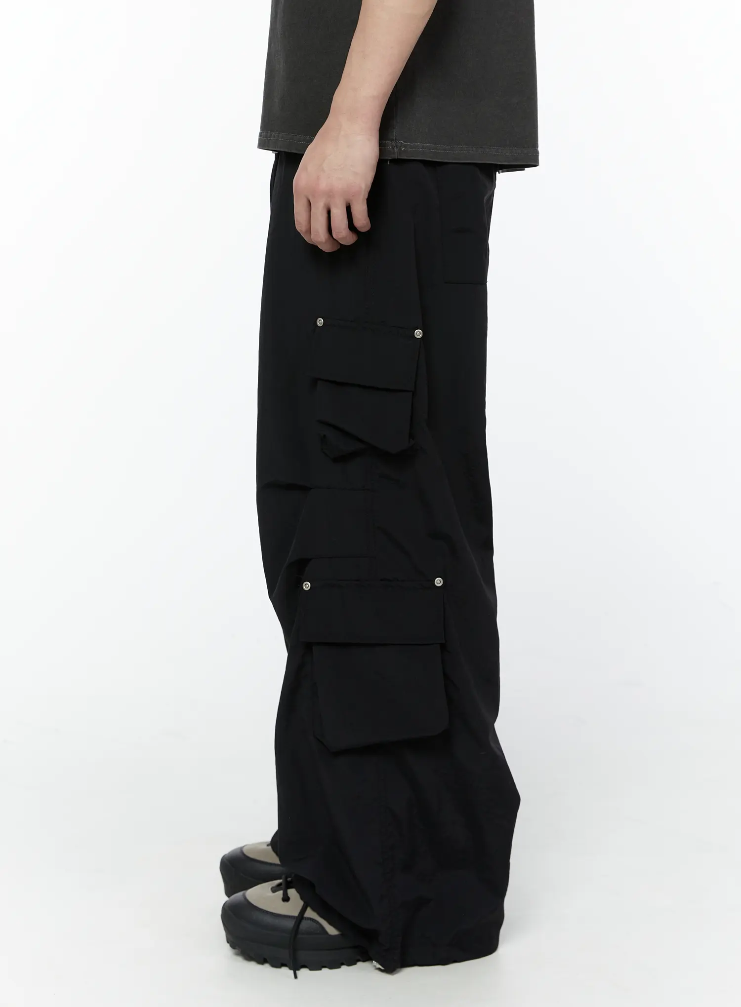Men's Relaxed Fit Cargo Pants IA527 - Image 7