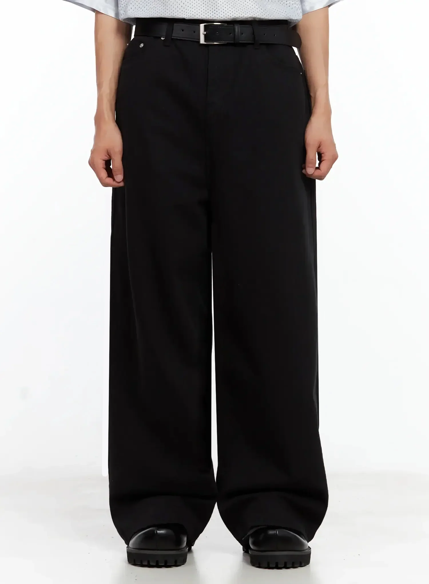 Men's Relaxed-Fit Cotton Pants IL516
