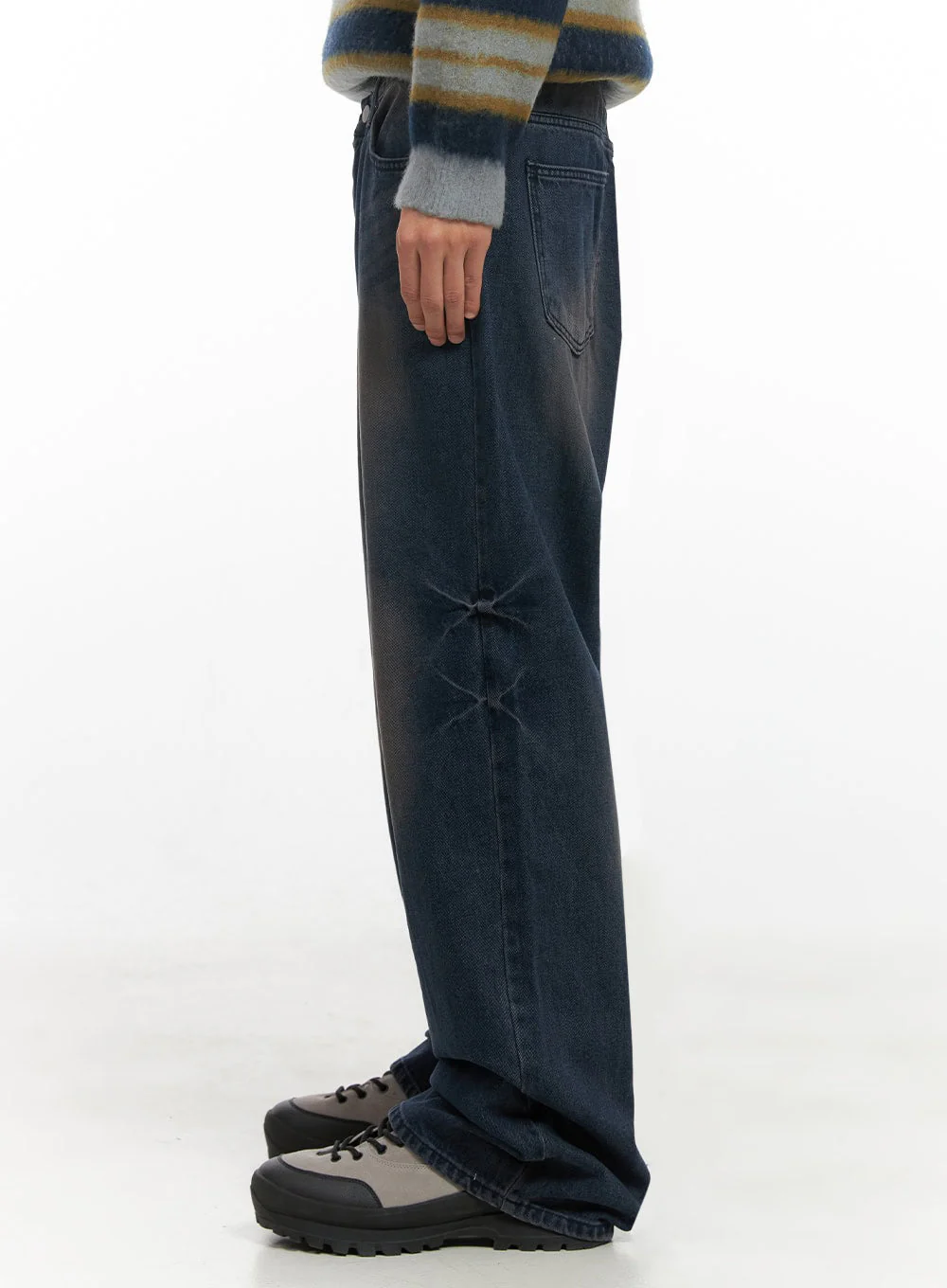 Men's Relaxed-Fit Jeans ID406 - Image 4