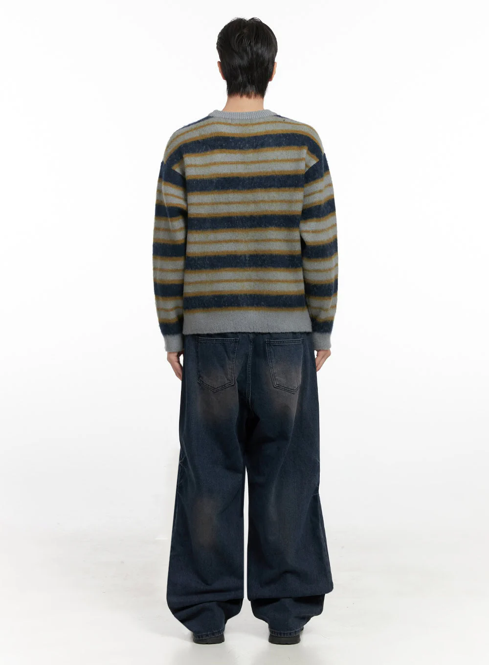 Men's Relaxed-Fit Jeans ID406 - Image 7