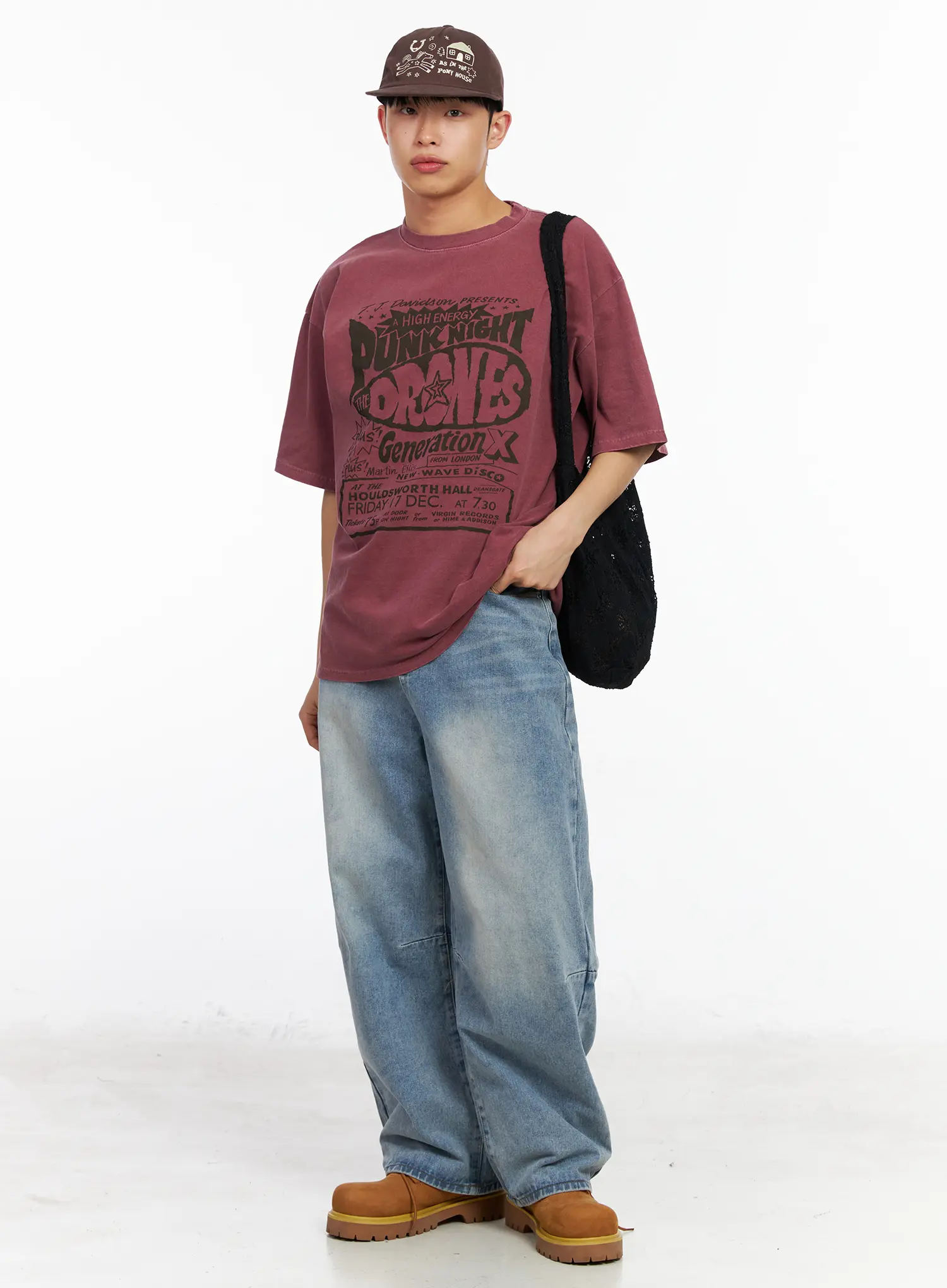 Men's Retro Style Graphic Tee IA502