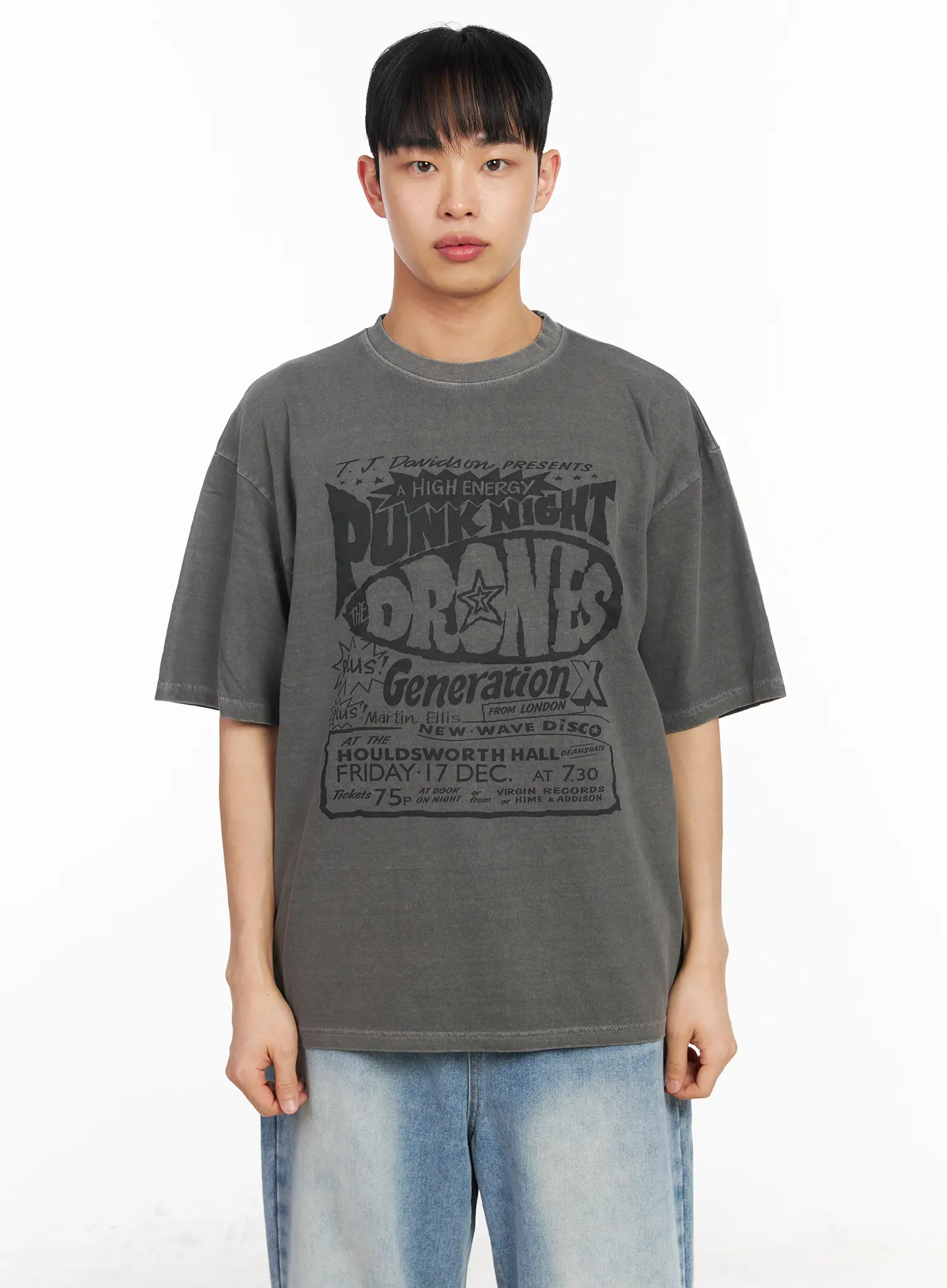 Men's Retro Style Graphic Tee IA502 - Image 10