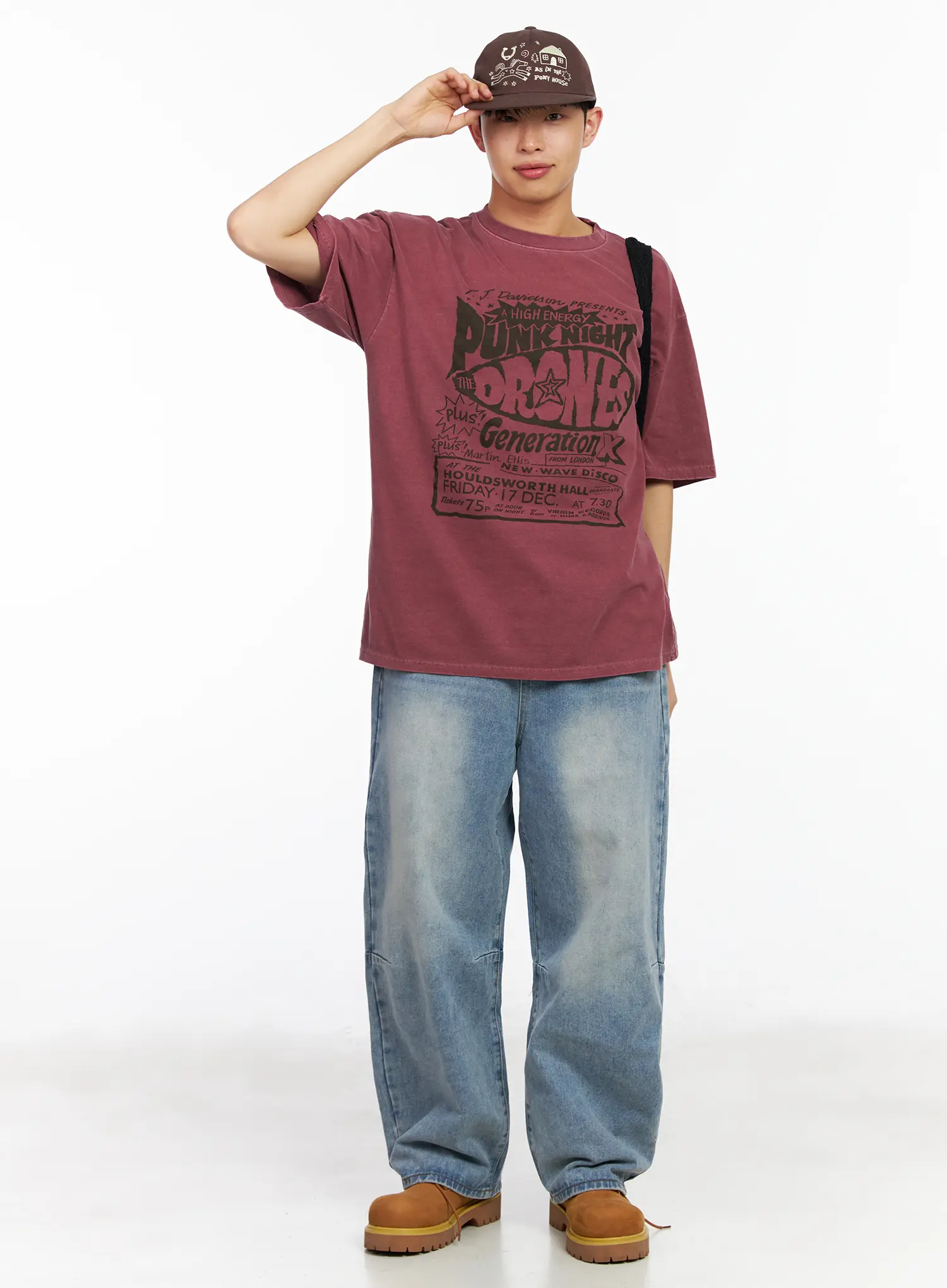 Men's Retro Style Graphic Tee IA502 - Image 8