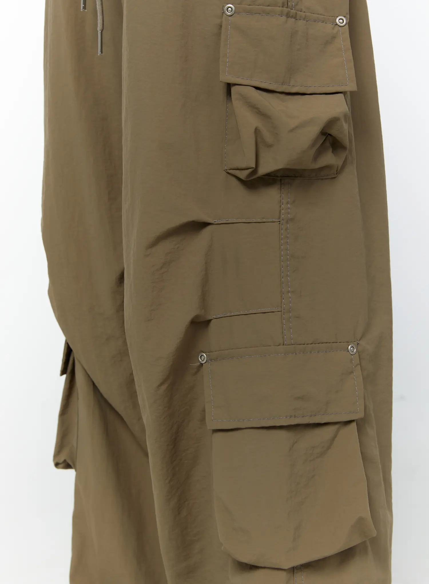 Men's Rivet String Cargo Pants IY508 - Image 7