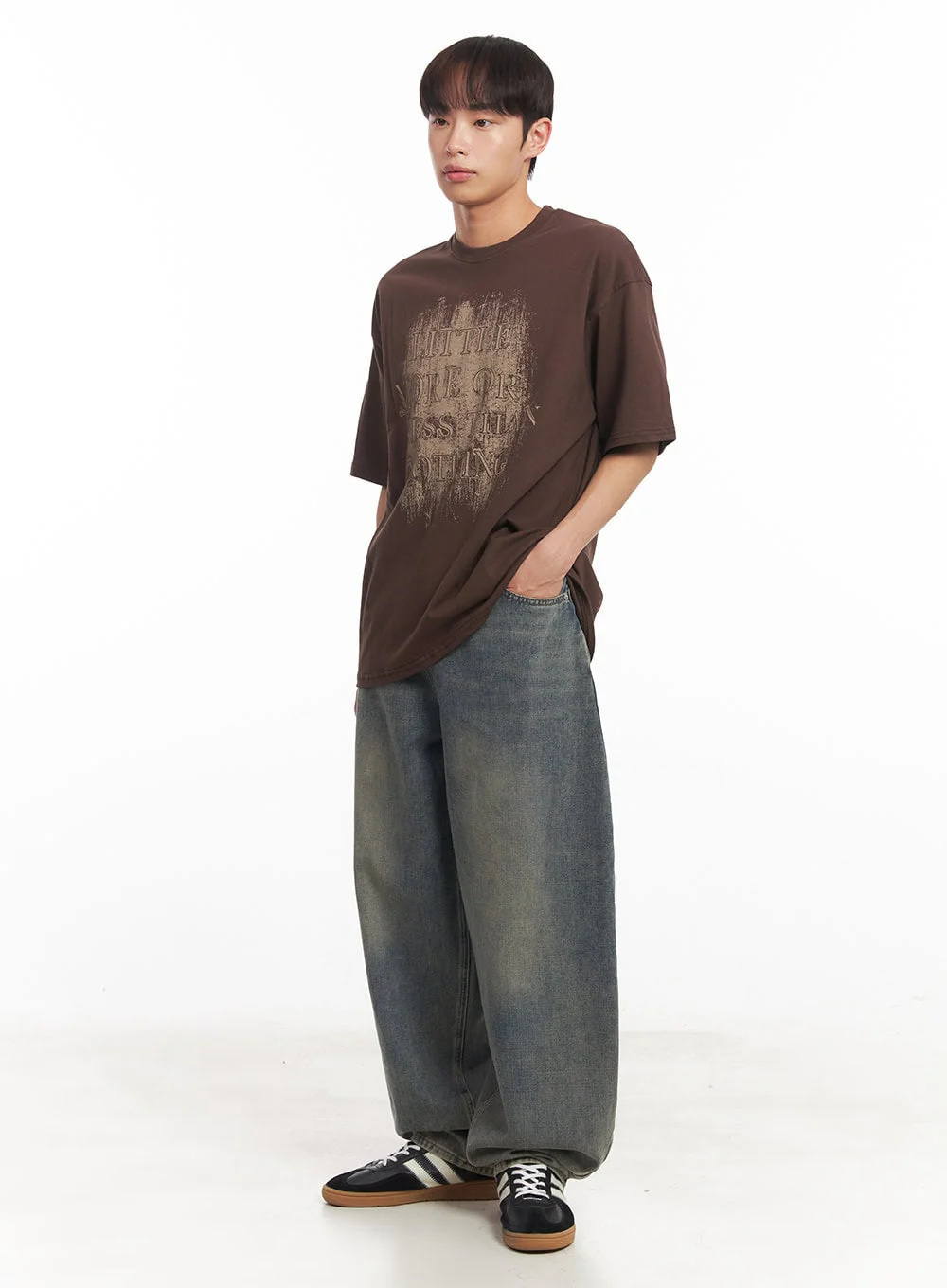 Men's Round Neck Graphic Shirt IA521 - Image 10