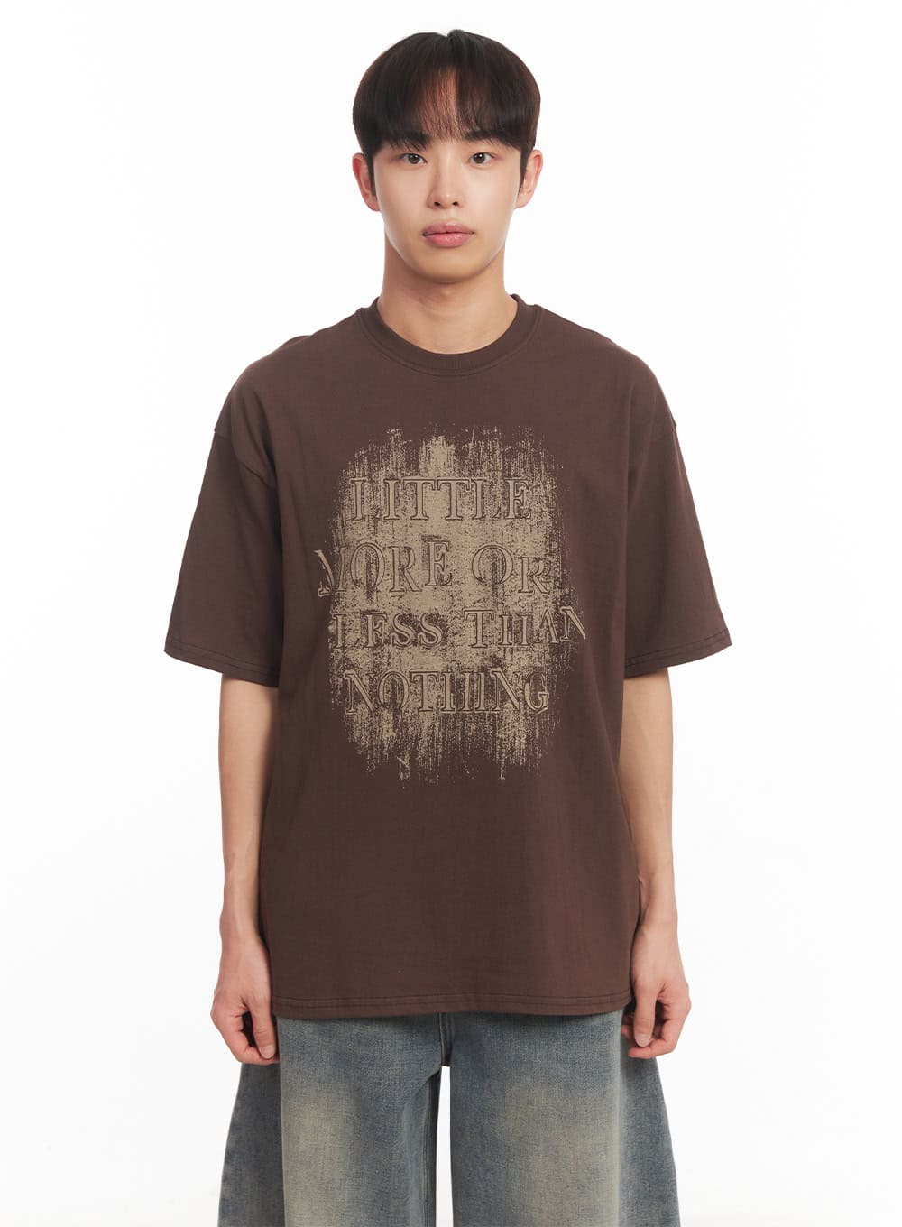 Men's Round Neck Graphic Shirt IA521 - Image 11