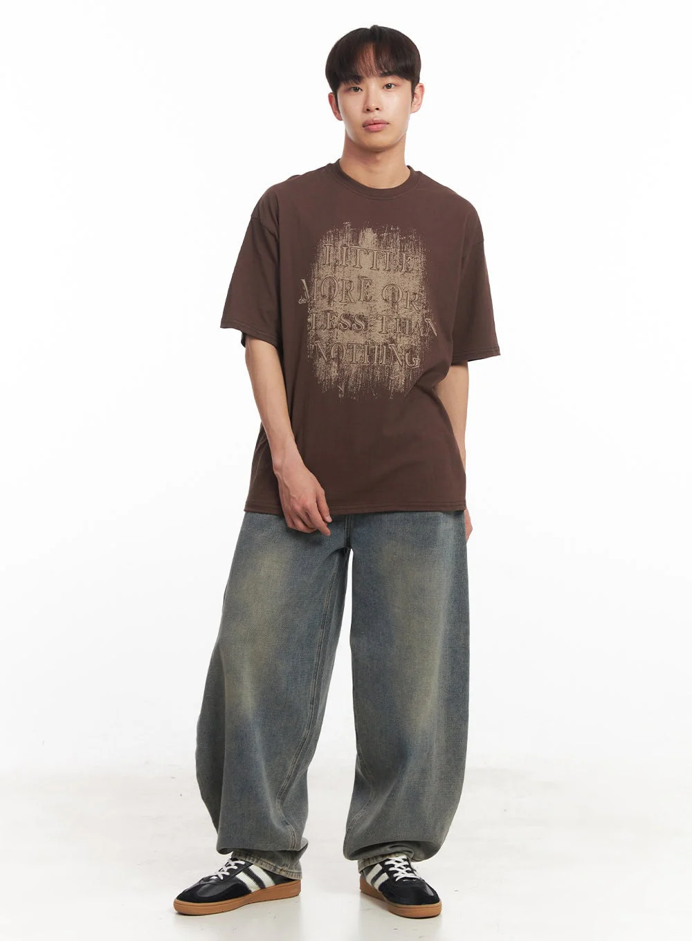 Men's Round Neck Graphic Shirt IA521 - Image 2