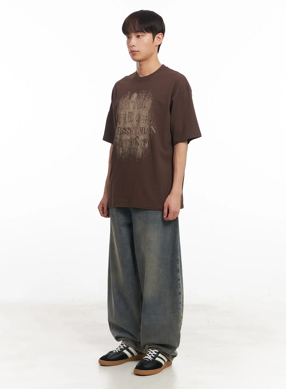 Men's Round Neck Graphic Shirt IA521 - Image 8