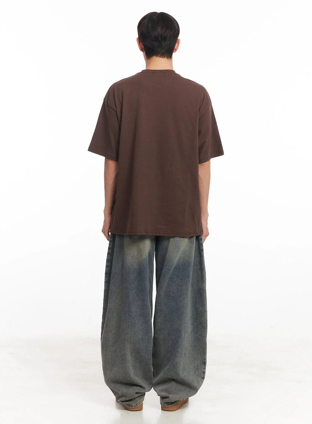 Men's Round Neck Graphic Shirt IA521 - Image 9