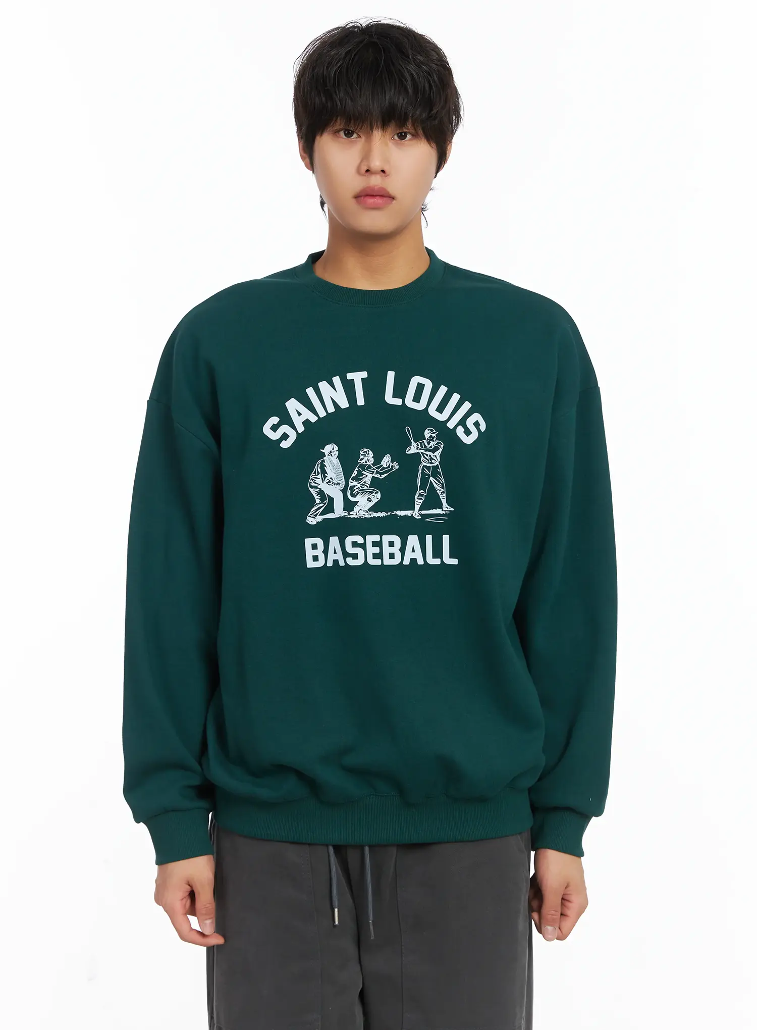Men's Saint Louis Graphic Crewneck IJ512 - Image 14