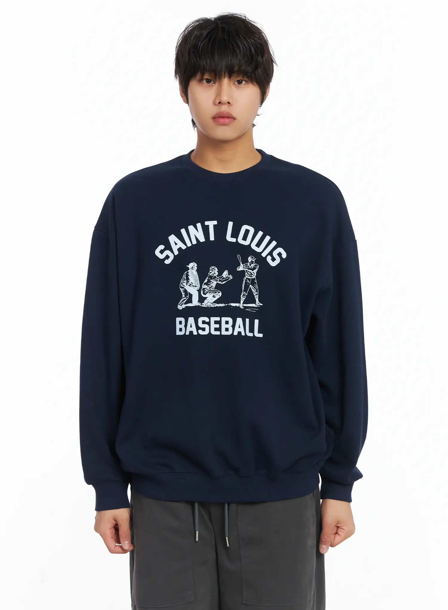 Men's Saint Louis Graphic Crewneck IJ512 - Image 15