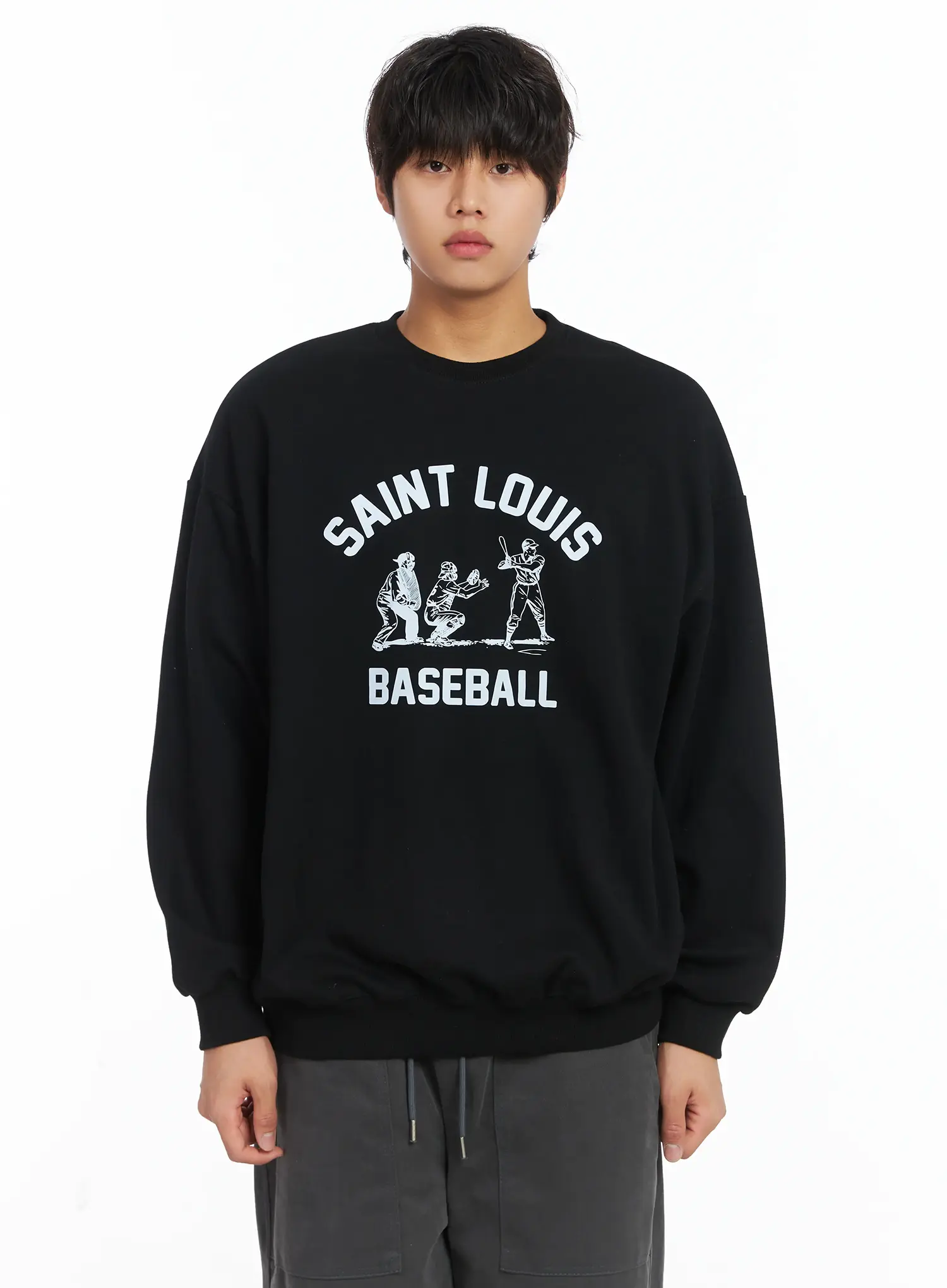 Men's Saint Louis Graphic Crewneck IJ512 - Image 16