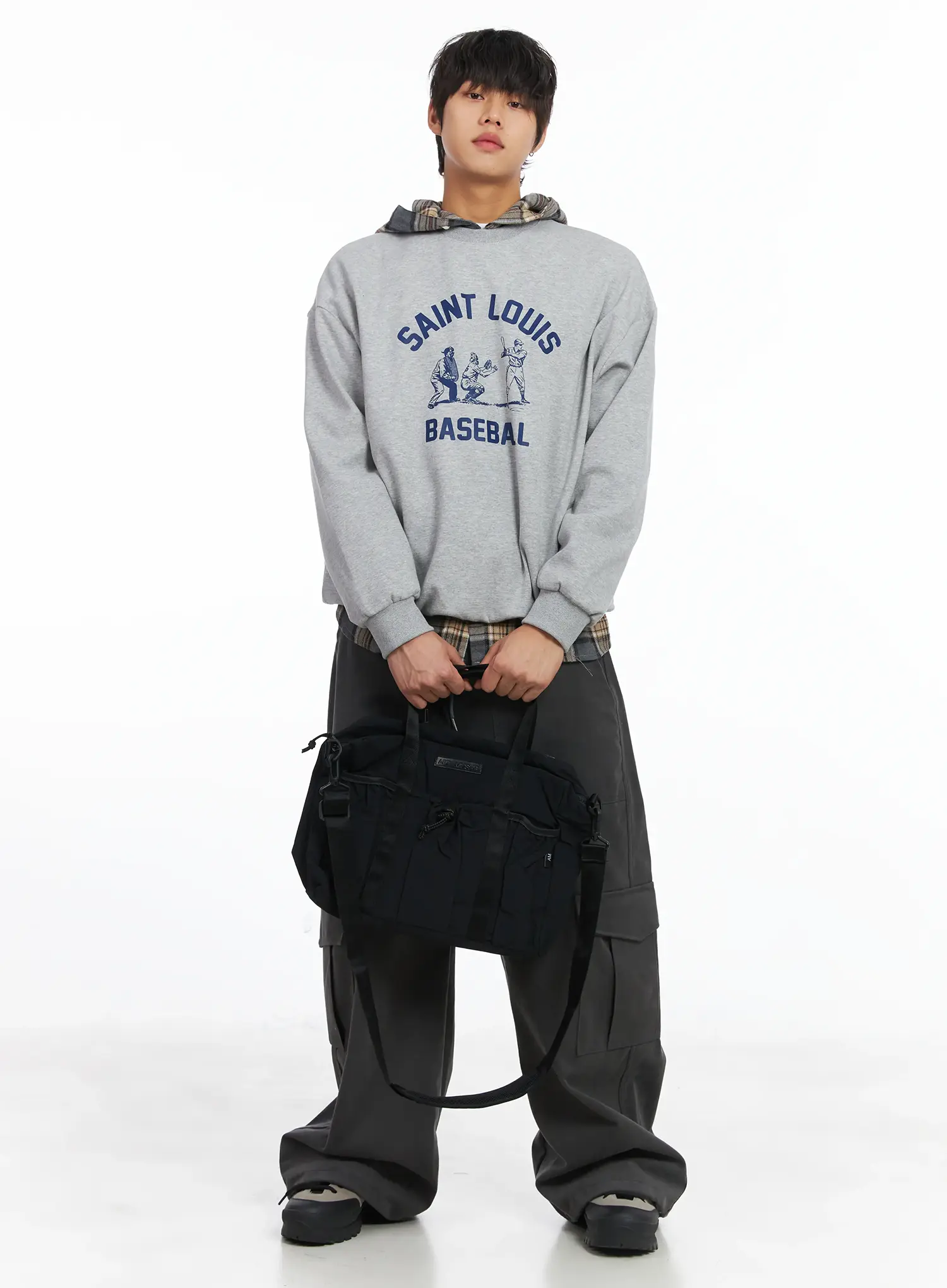 Men's Saint Louis Graphic Crewneck IJ512 - Image 2