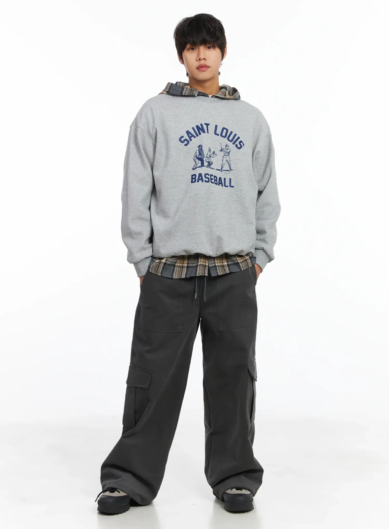 Men's Saint Louis Graphic Crewneck IJ512 - Image 7