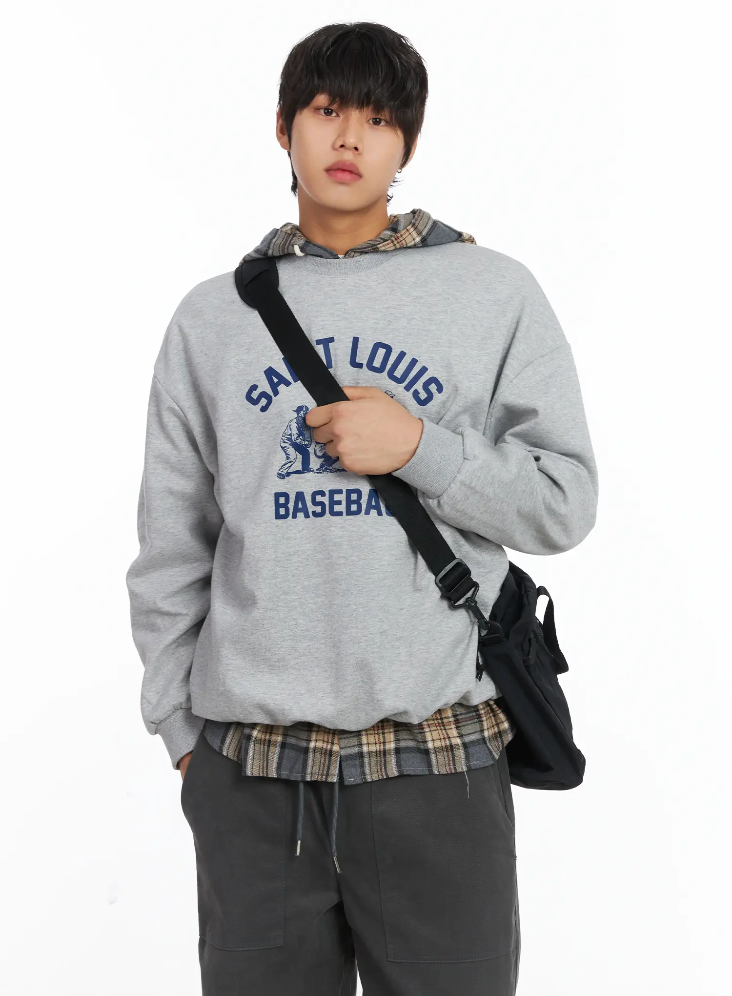 Men's Saint Louis Graphic Crewneck IJ512 - Image 8