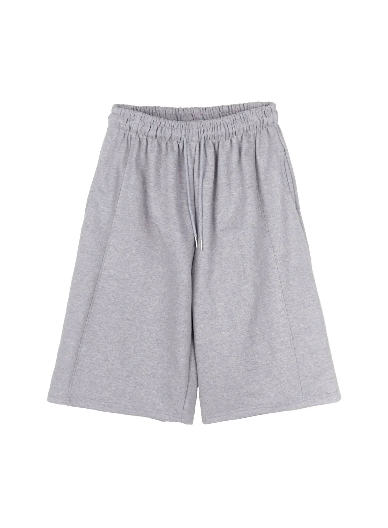 Men's Side Slit Bermuda Sweat Shorts (Gray) IY504 - Image 7