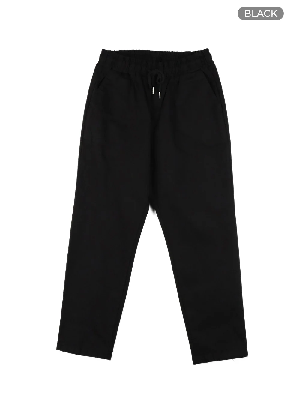Men's Solid Cotton Straight Fit Pants IA401 - Image 12