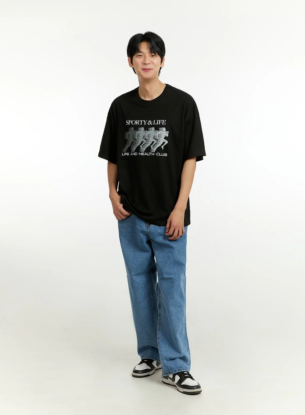Men's Sporty Cotton T-Shirt IL412 - Image 2