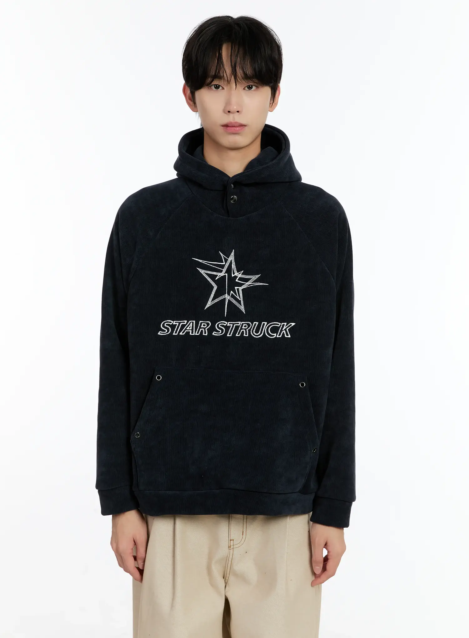 Men's Star Struck Corduroy Hoodie ID502 - Image 16