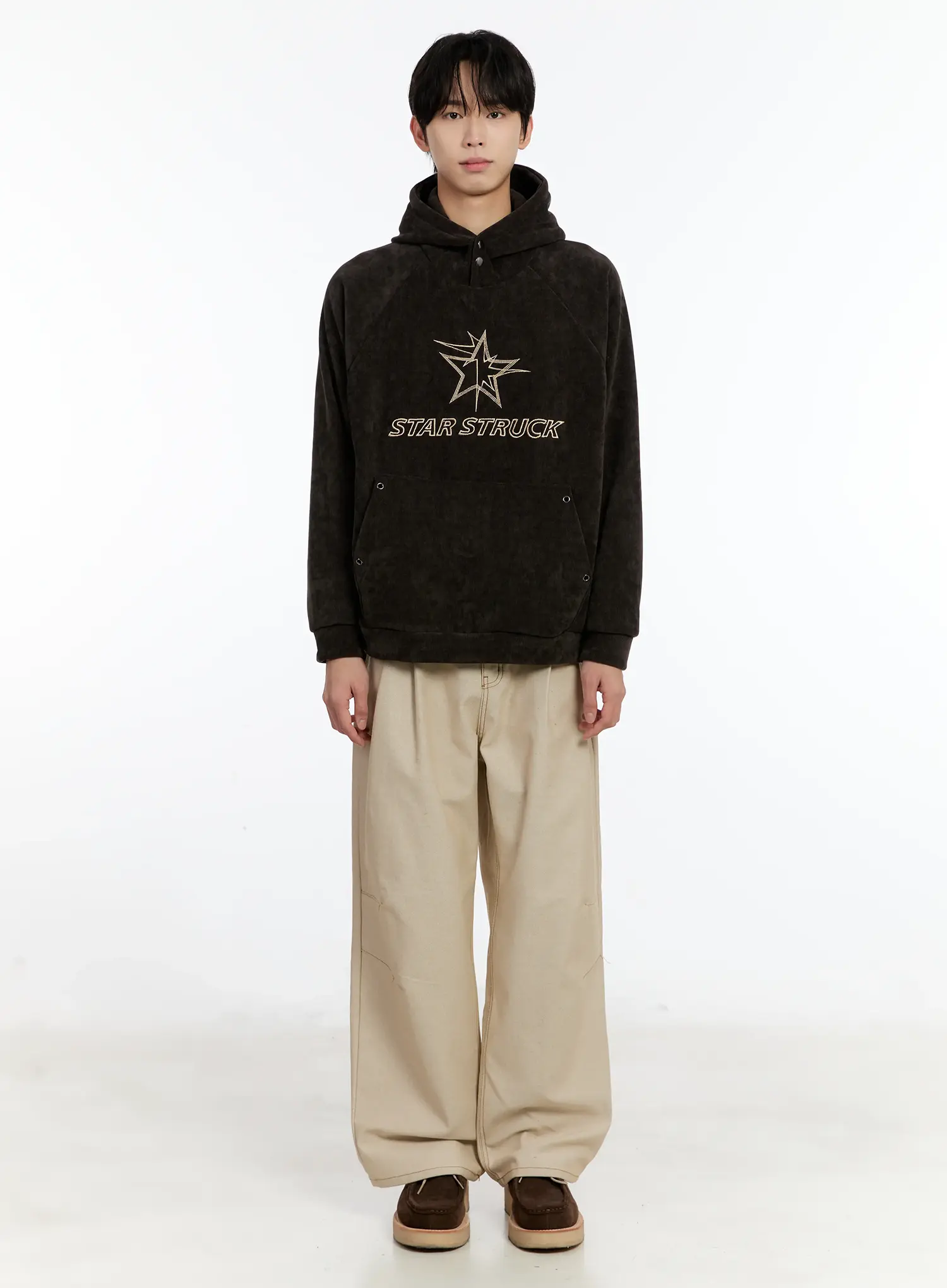 Men's Star Struck Corduroy Hoodie ID502 - Image 3