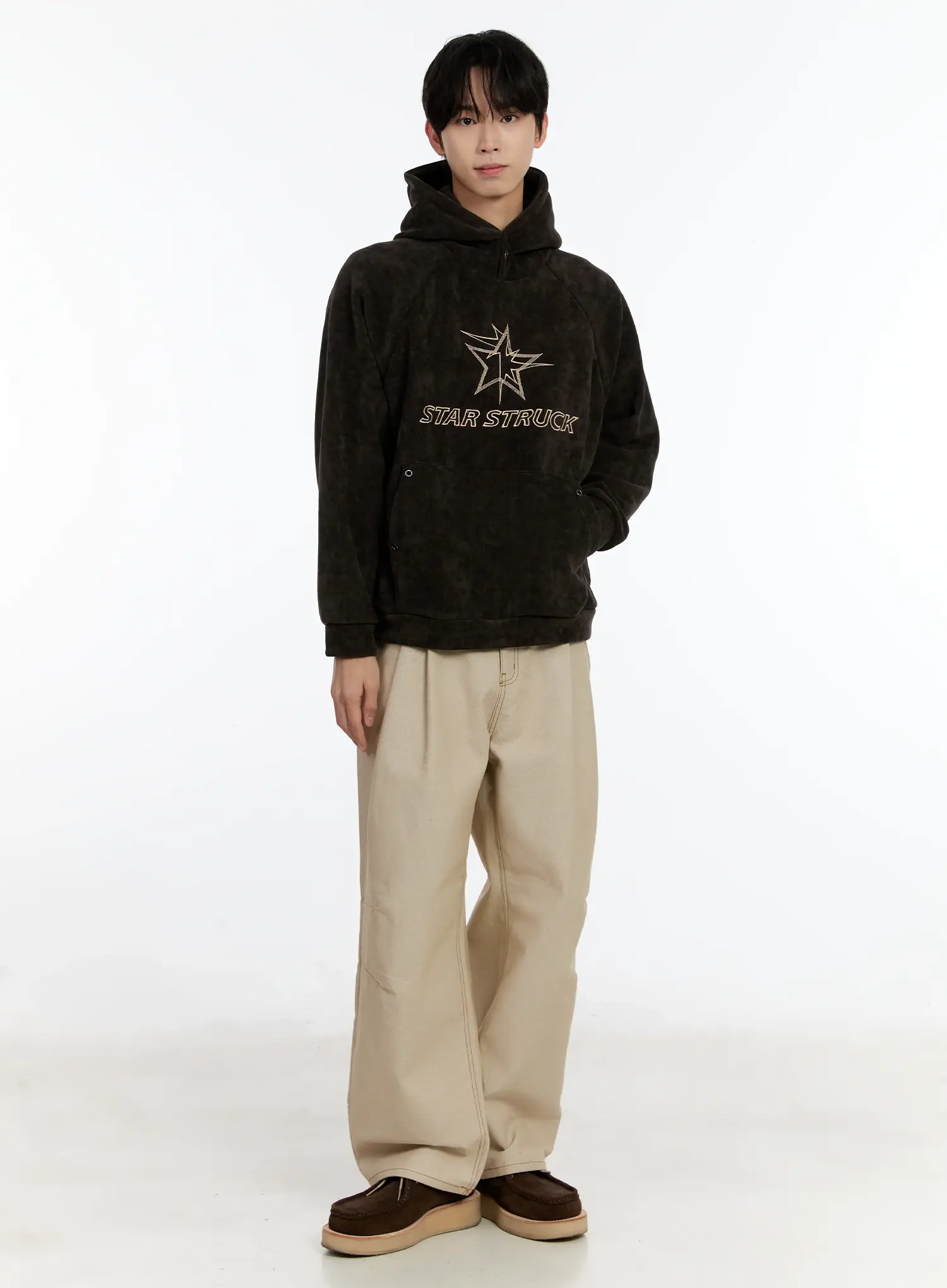 Men's Star Struck Corduroy Hoodie ID502 - Image 8