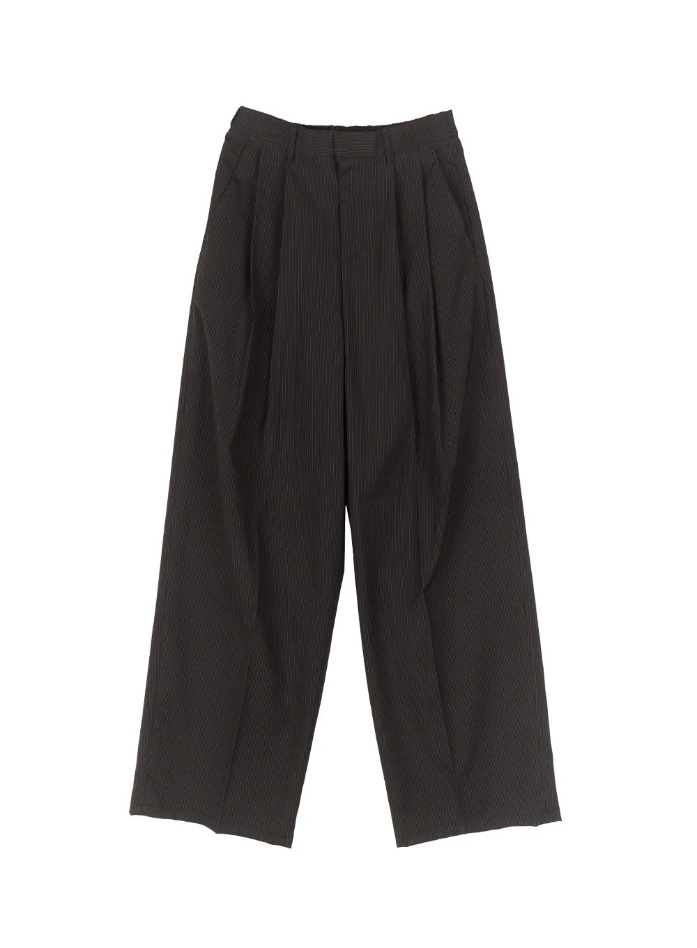 Men's Striped Pintuck Tailored Pants IA510 - Image 13