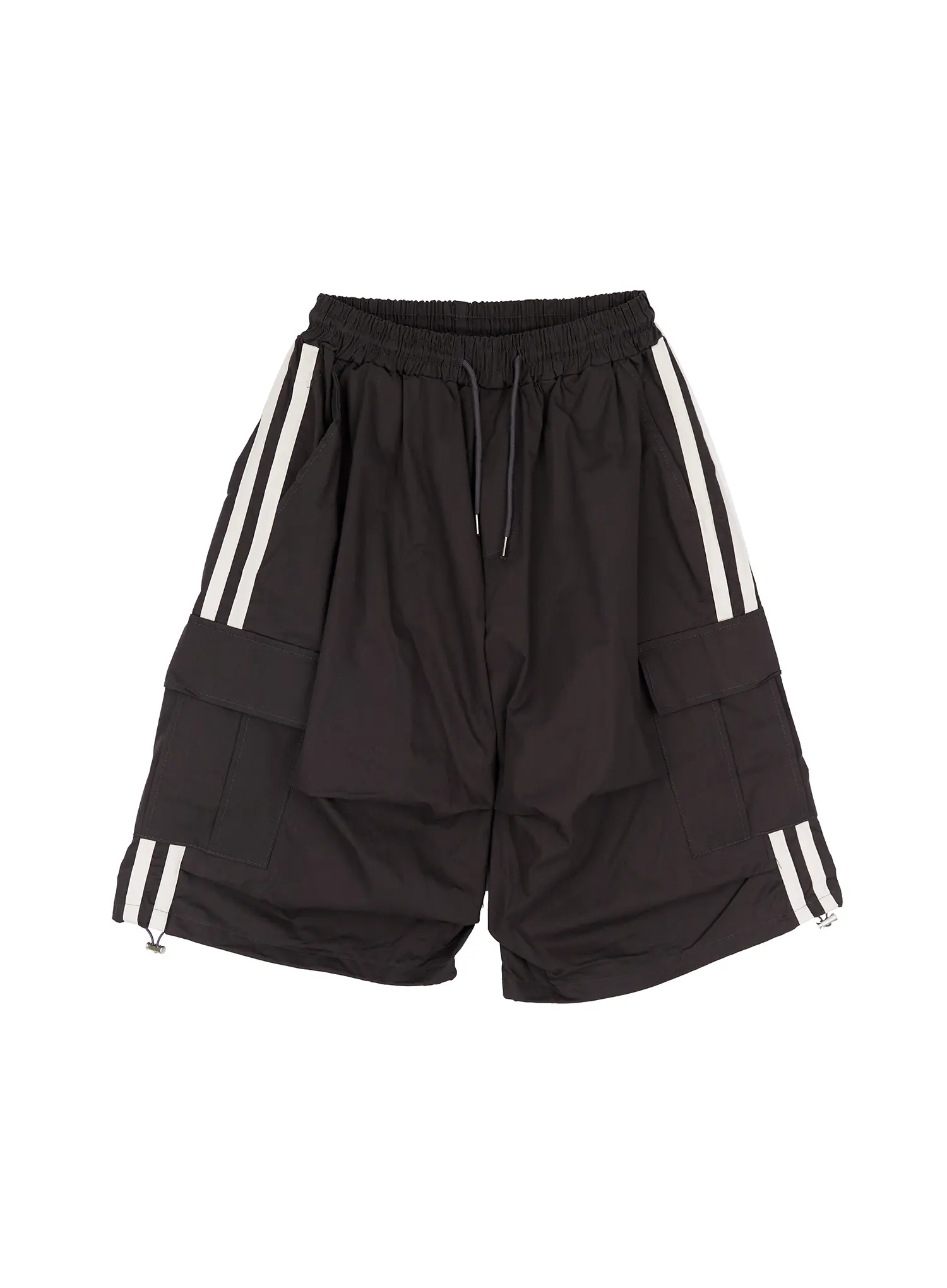 Men's Striped Pocket Track Shorts IA507 - Image 16